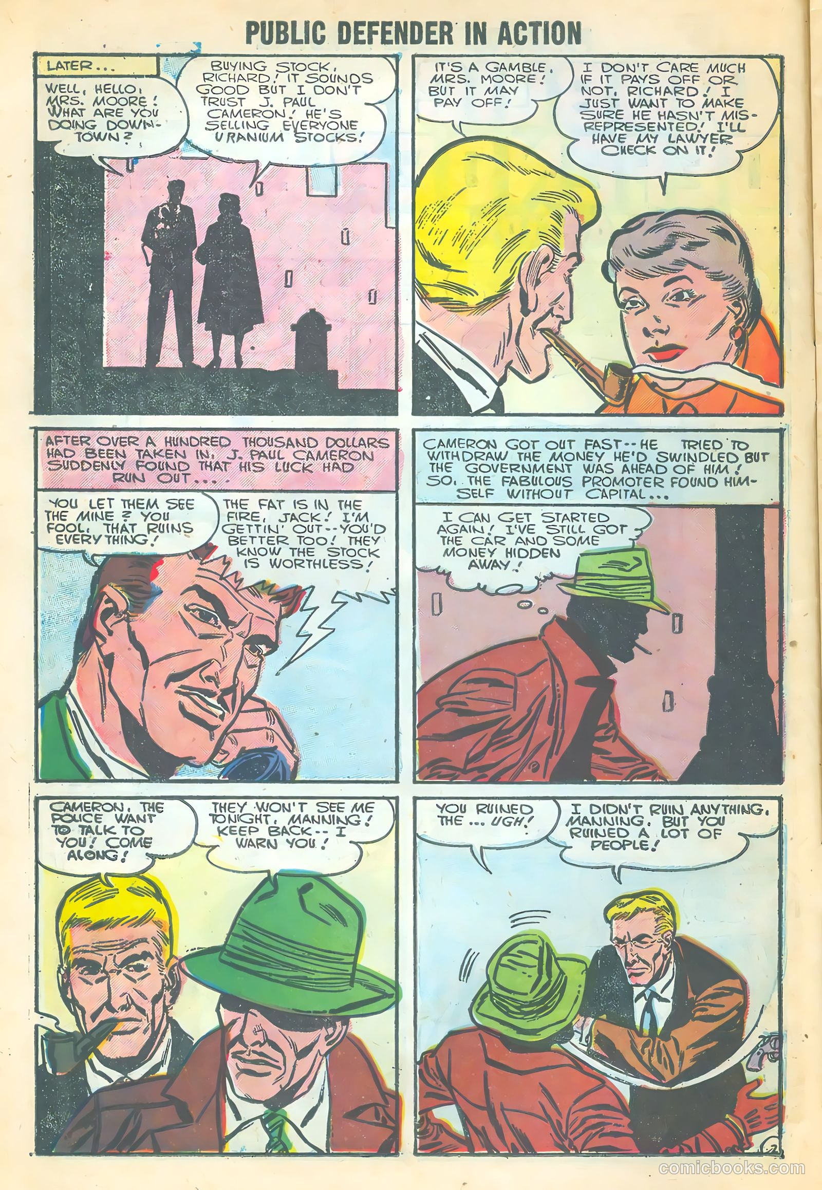 Public Defender in Action #7 (1956) — page 10 of 36