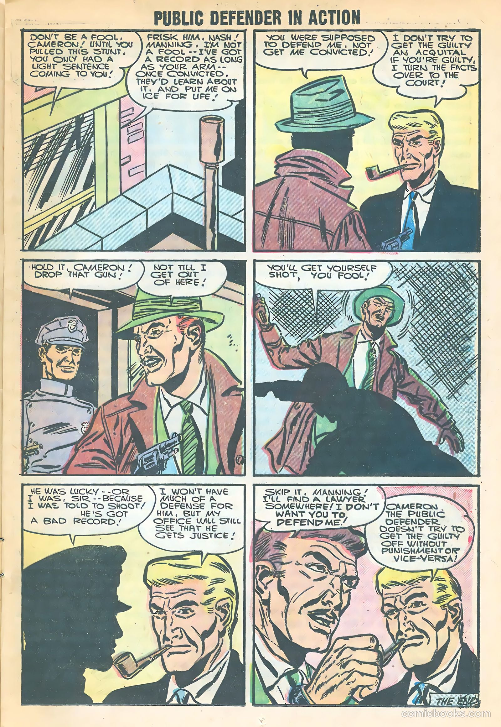 Public Defender in Action #7 (1956) — page 13 of 36