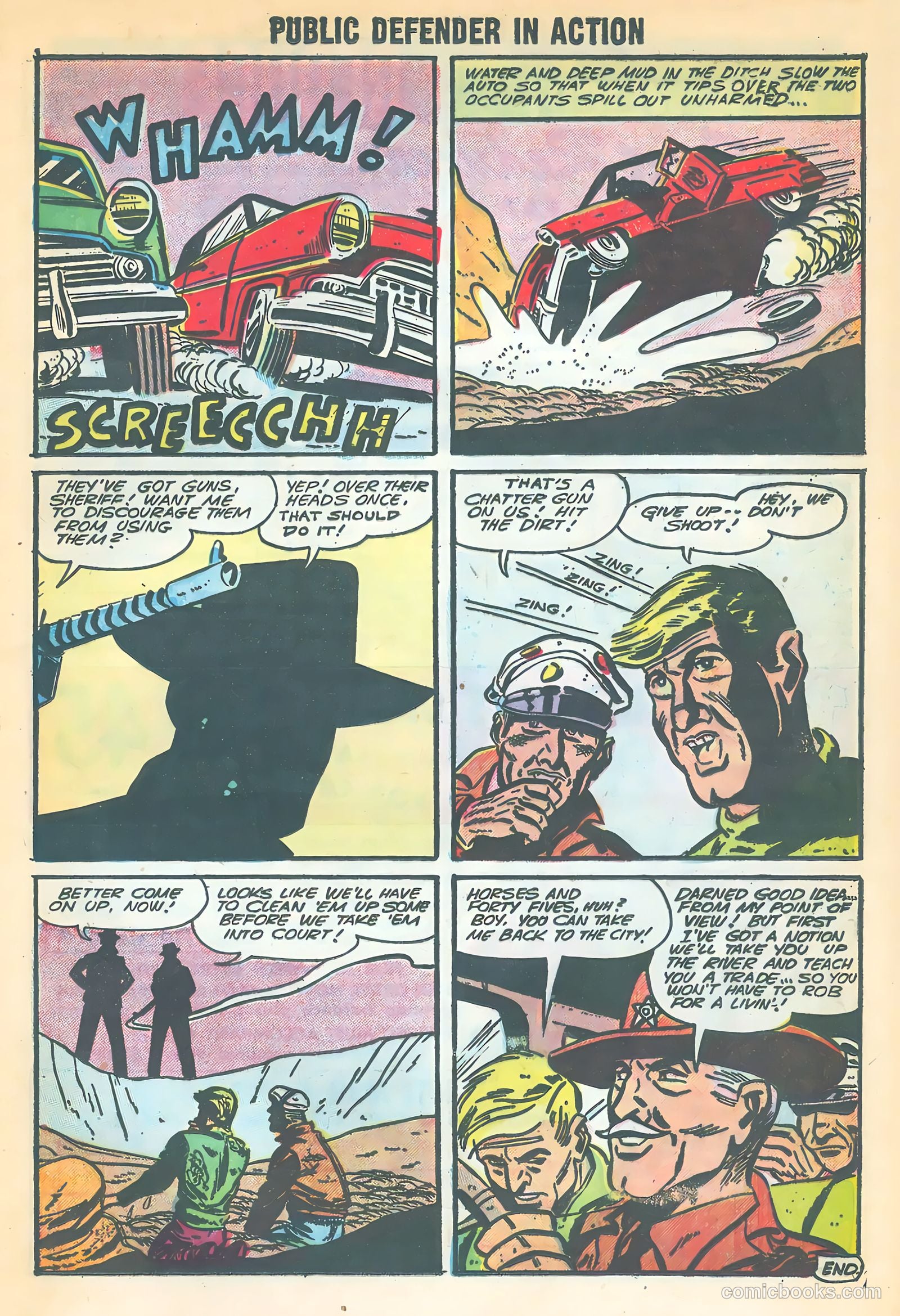 Public Defender in Action #7 (1956) — page 21 of 36