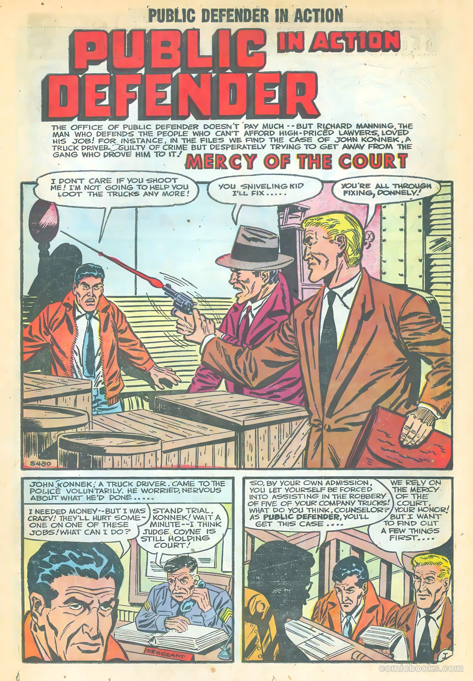 Public Defender in Action #7 (1956) — page 23 of 36