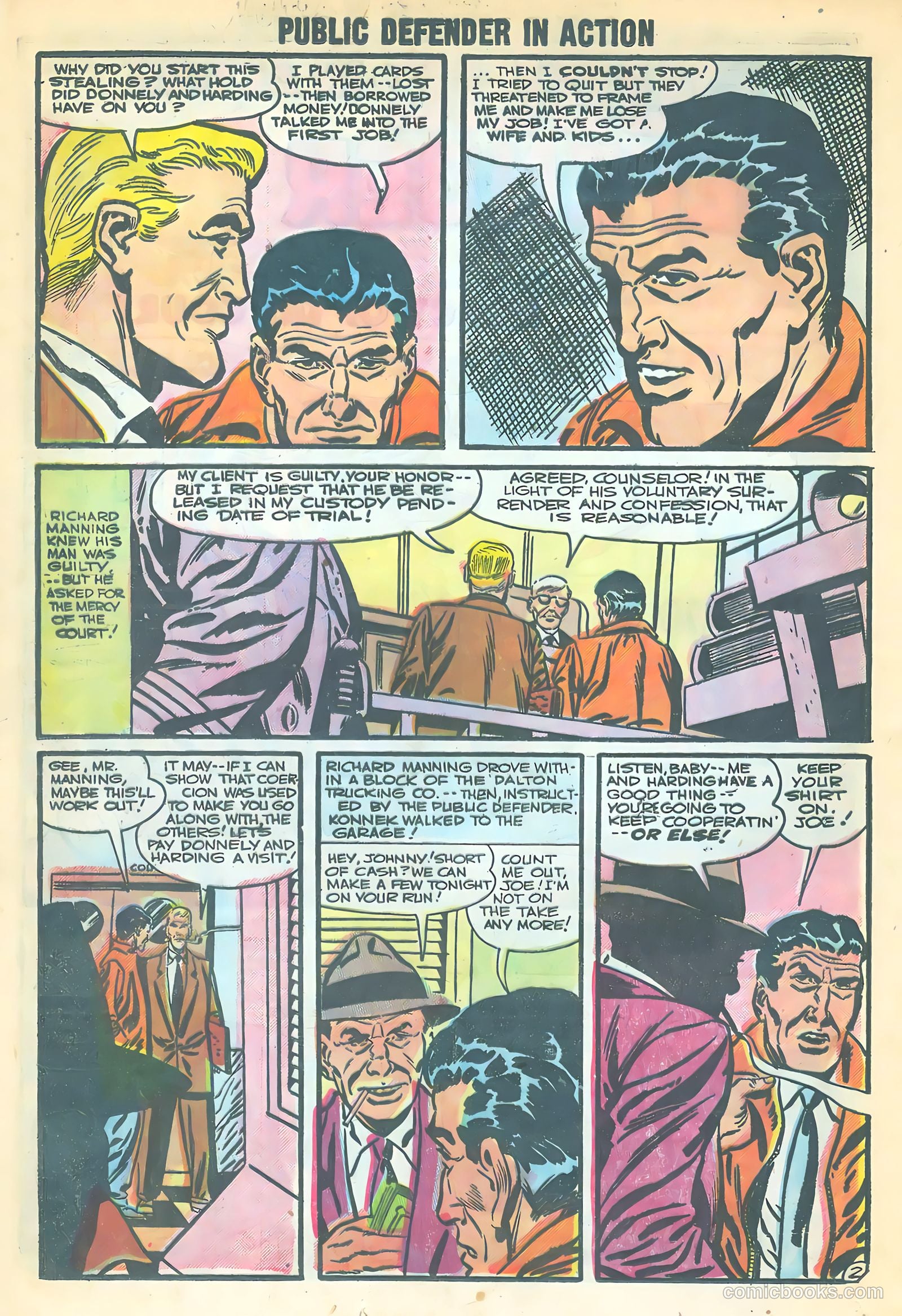 Public Defender in Action #7 (1956) — page 24 of 36
