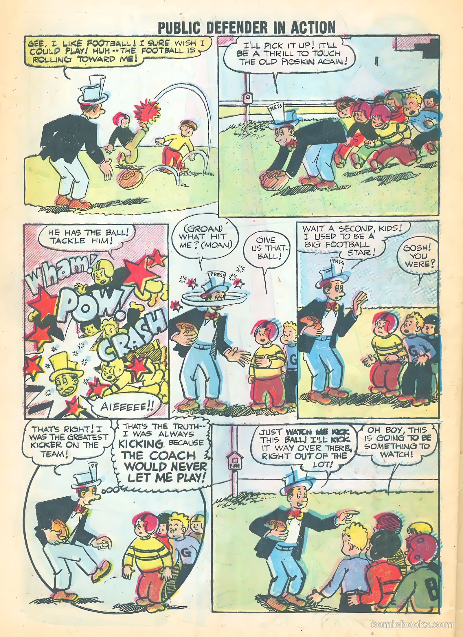 Public Defender in Action #7 (1956) — page 32 of 36