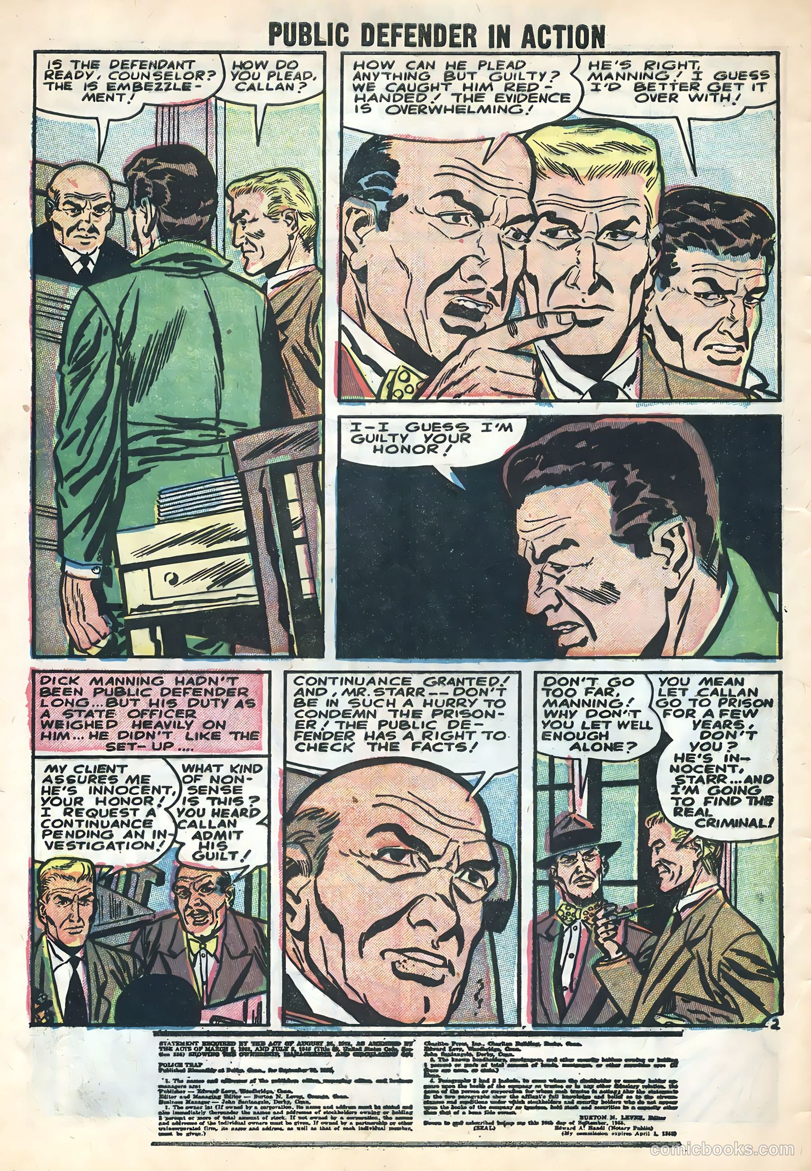 Public Defender in Action #8 (1956) — page 4 of 36