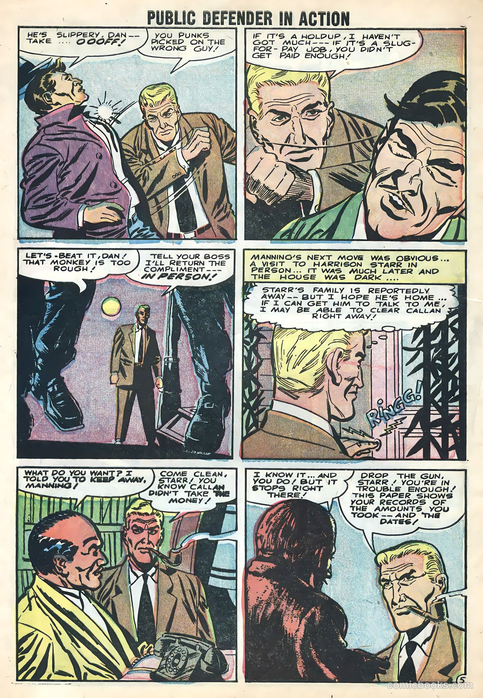 Public Defender in Action #8 (1956) — page 8 of 36
