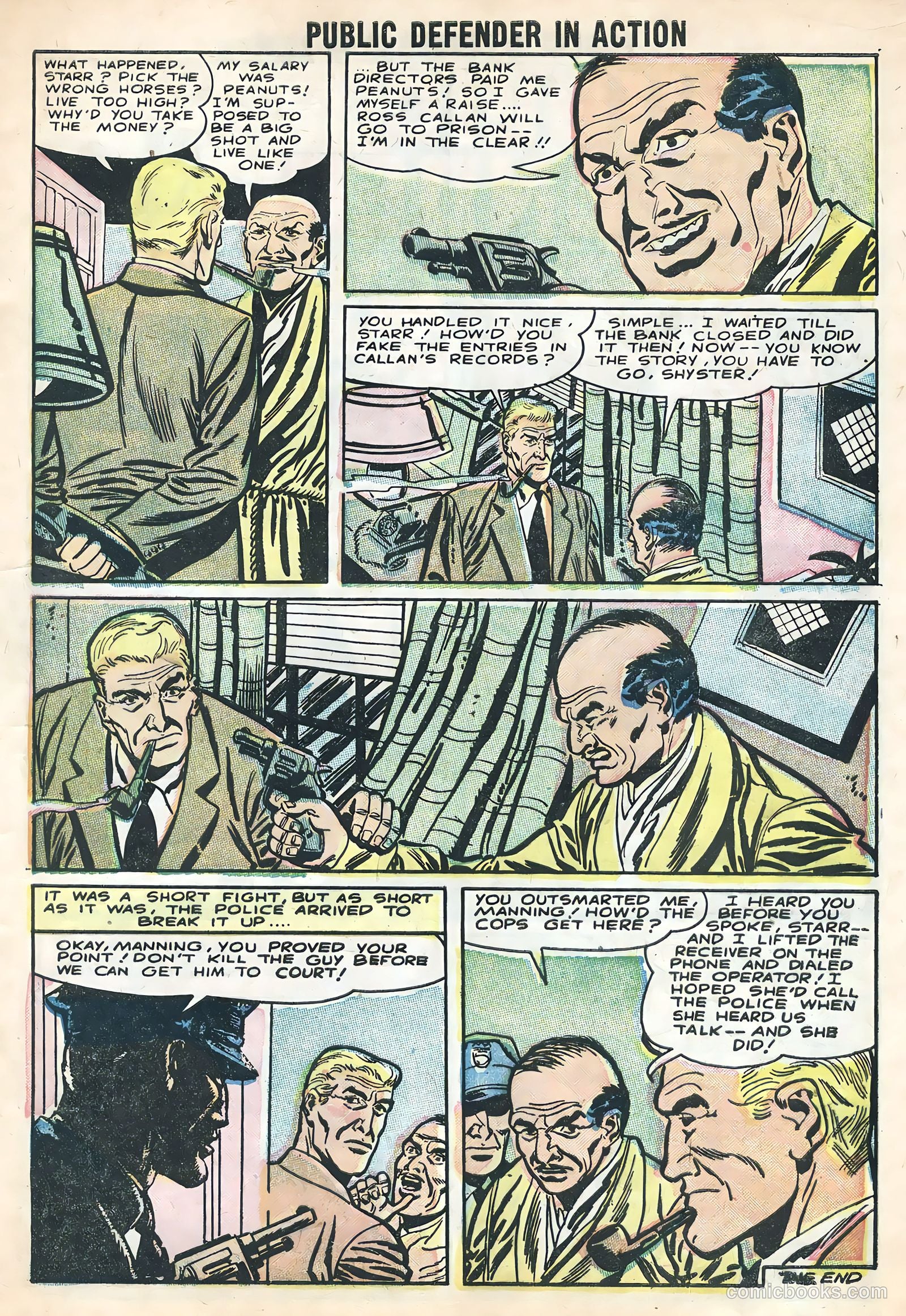 Public Defender in Action #8 (1956) — page 9 of 36