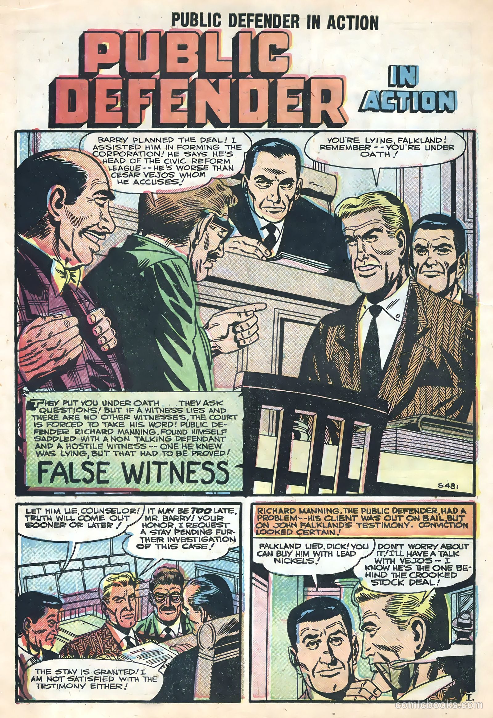 Public Defender in Action #8 (1956) — page 10 of 36