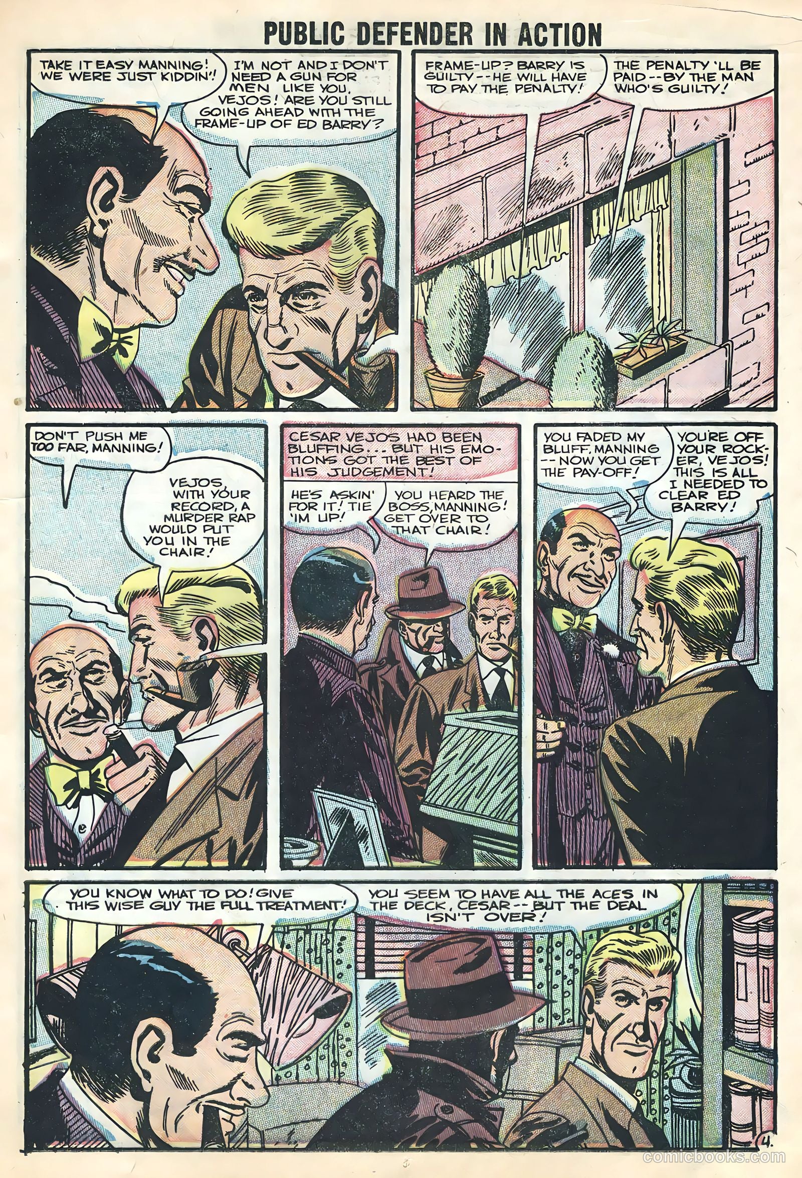 Public Defender in Action #8 (1956) — page 13 of 36