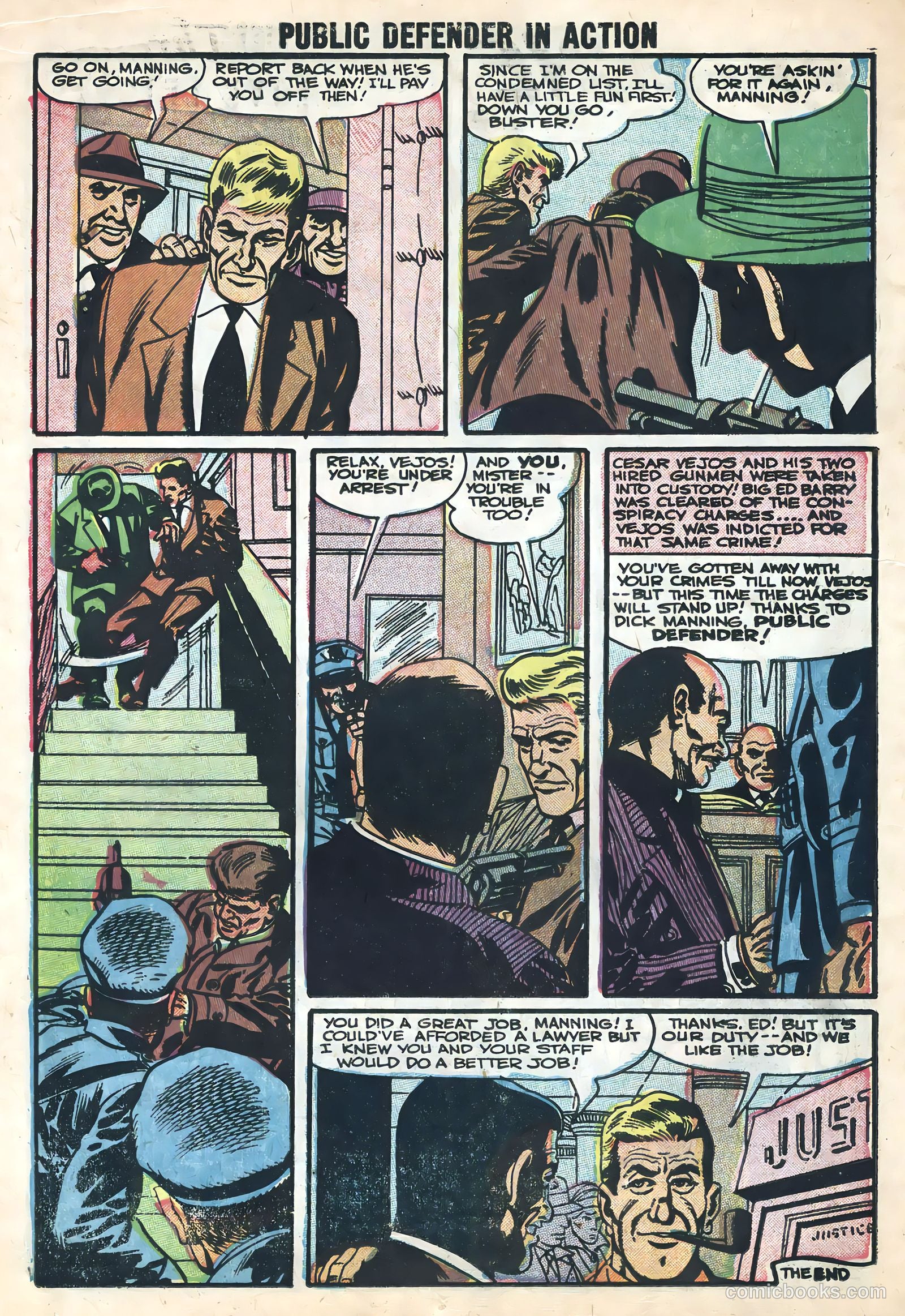Public Defender in Action #8 (1956) — page 14 of 36