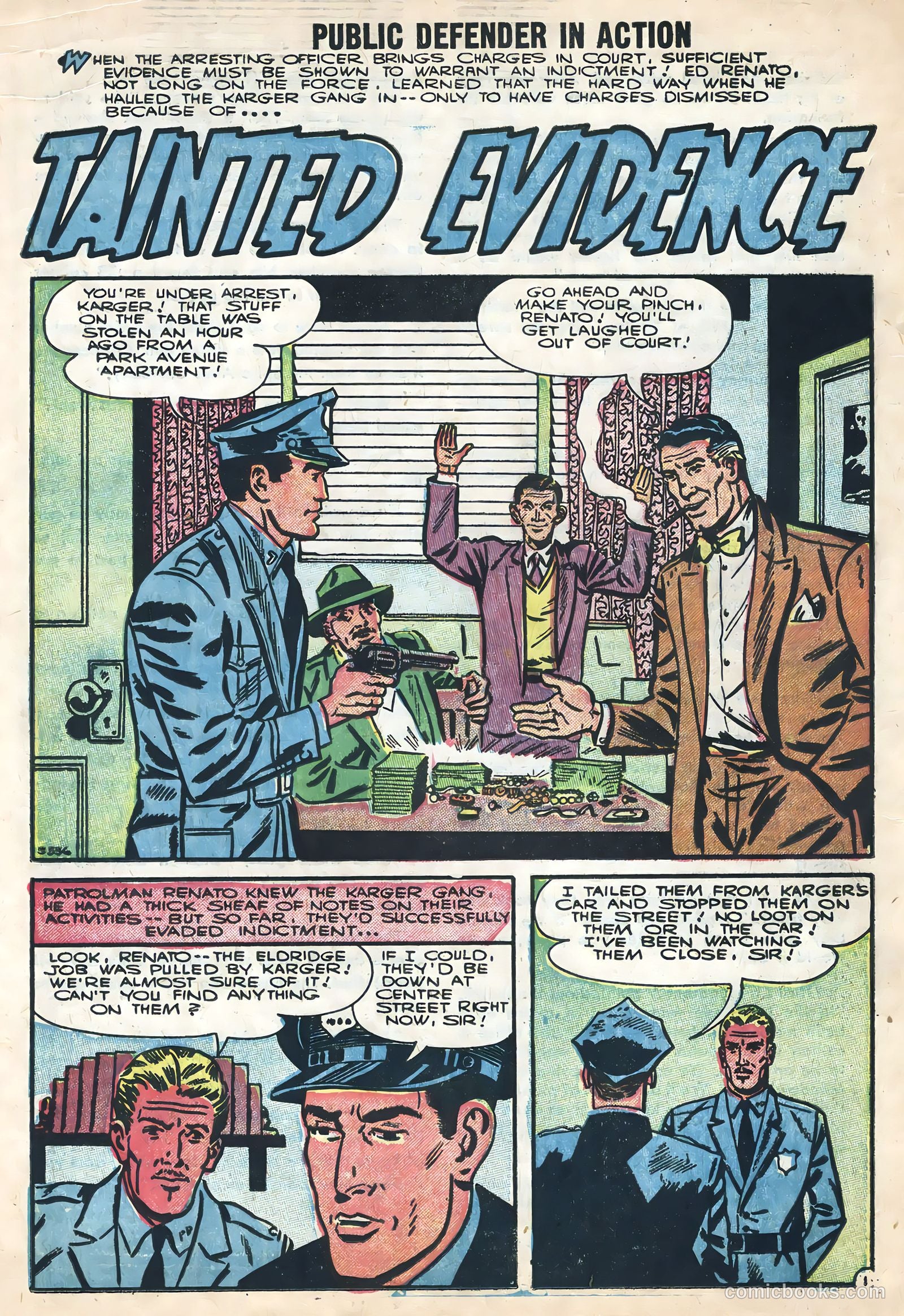 Public Defender in Action #8 (1956) — page 18 of 36