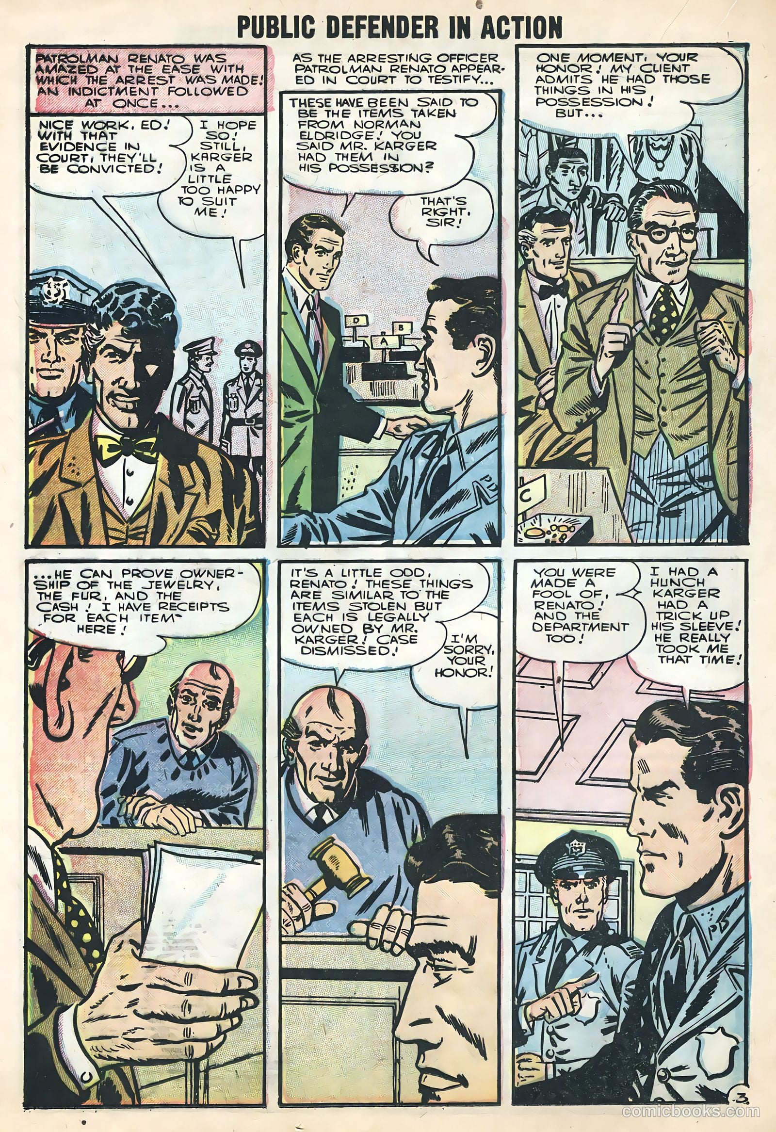Public Defender in Action #8 (1956) — page 20 of 36