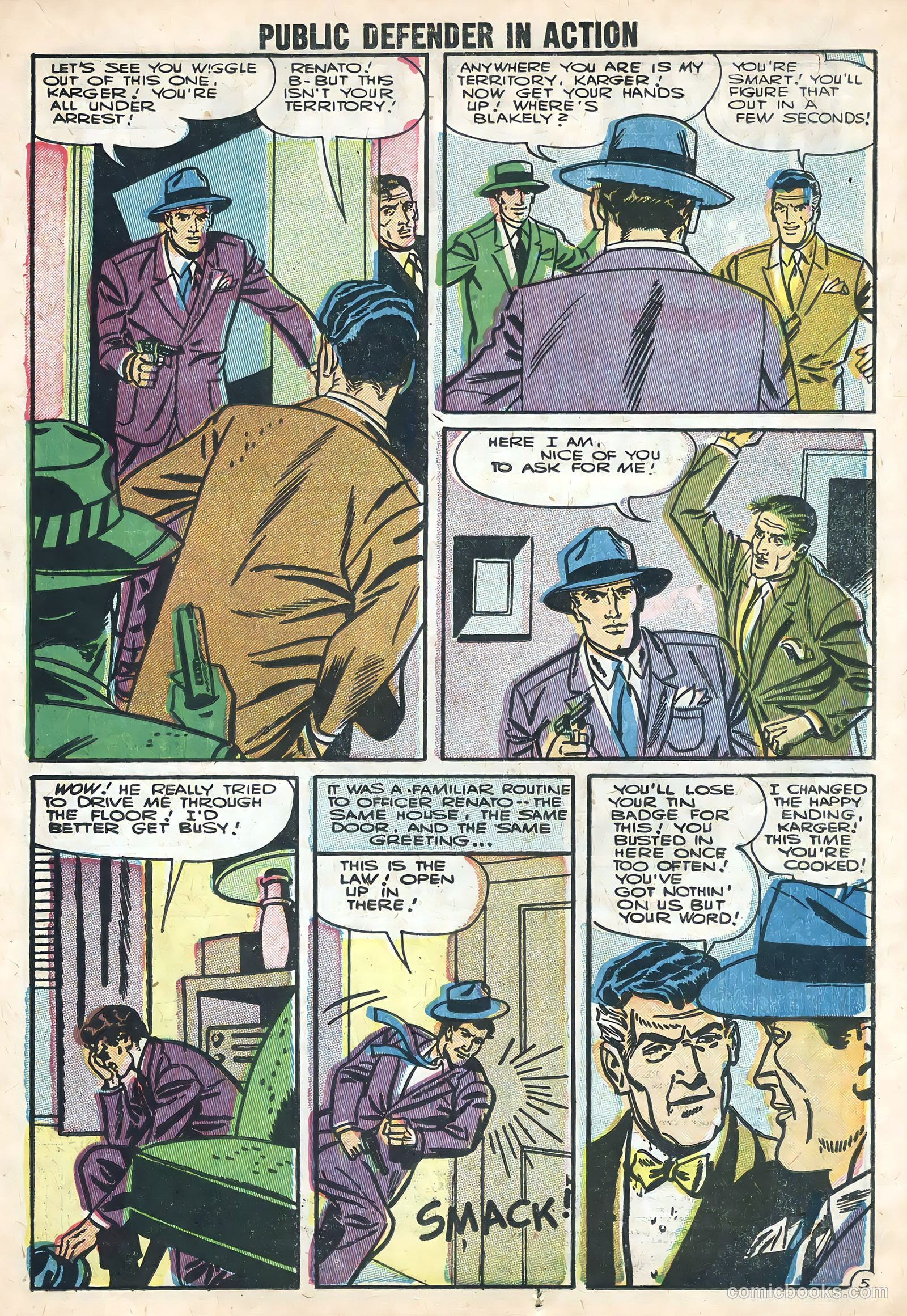 Public Defender in Action #8 (1956) — page 23 of 36