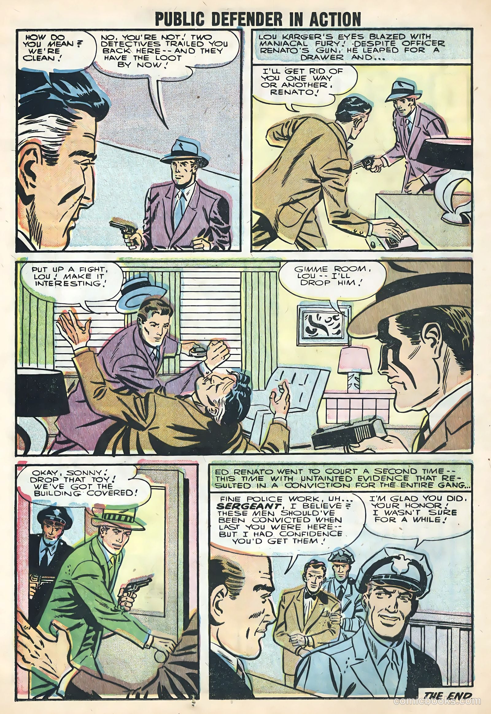 Public Defender in Action #8 (1956) — page 24 of 36