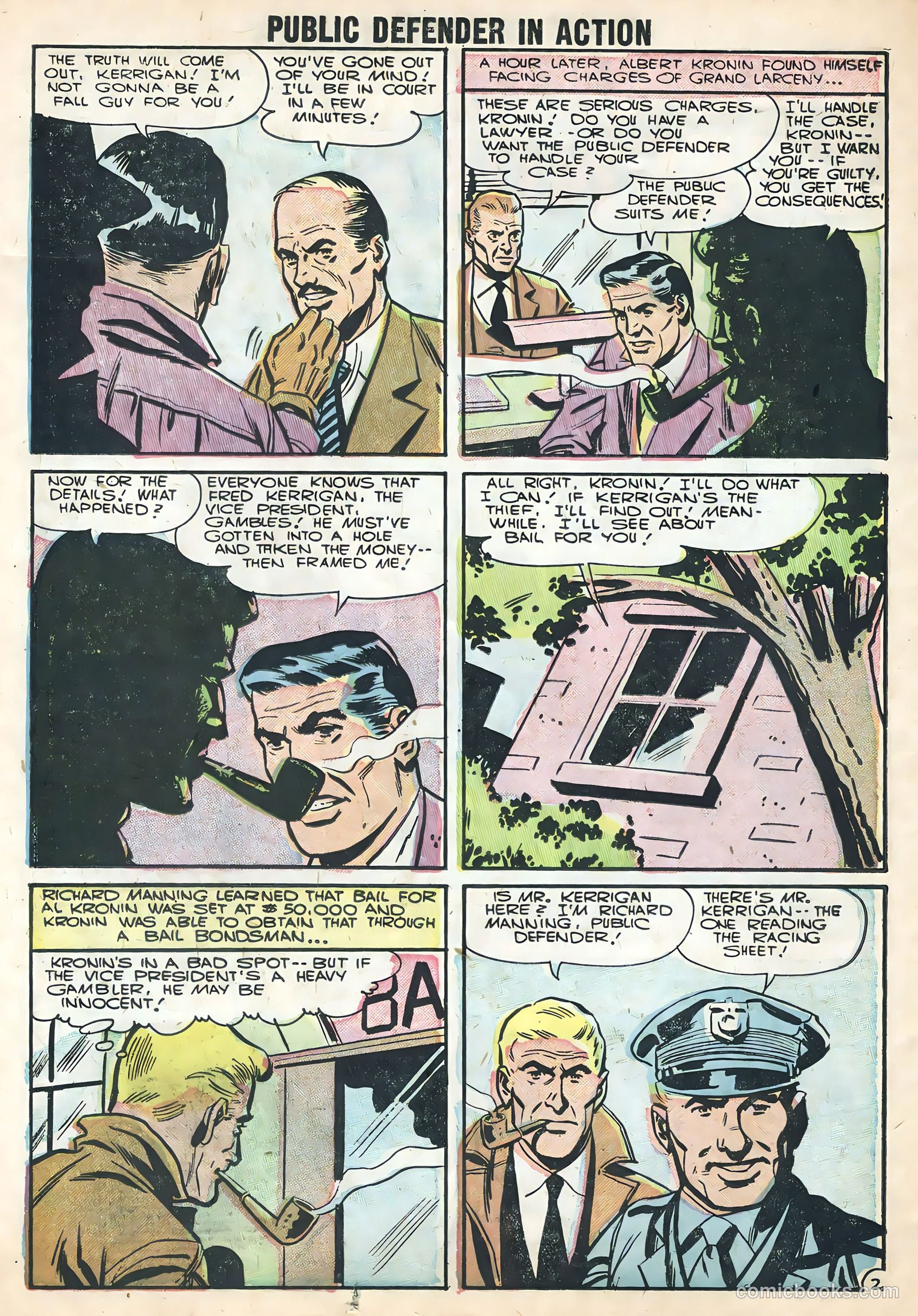 Public Defender in Action #8 (1956) — page 26 of 36