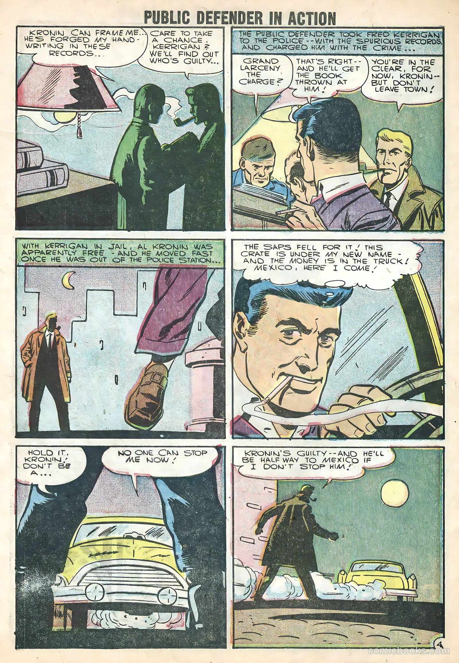 Public Defender in Action #8 (1956) — page 28 of 36