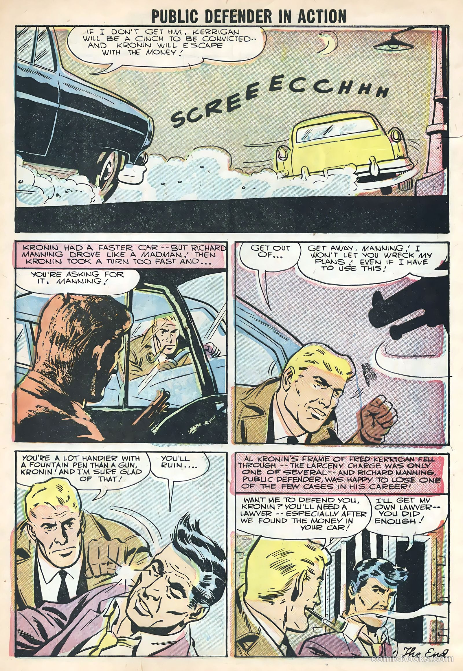Public Defender in Action #8 (1956) — page 29 of 36