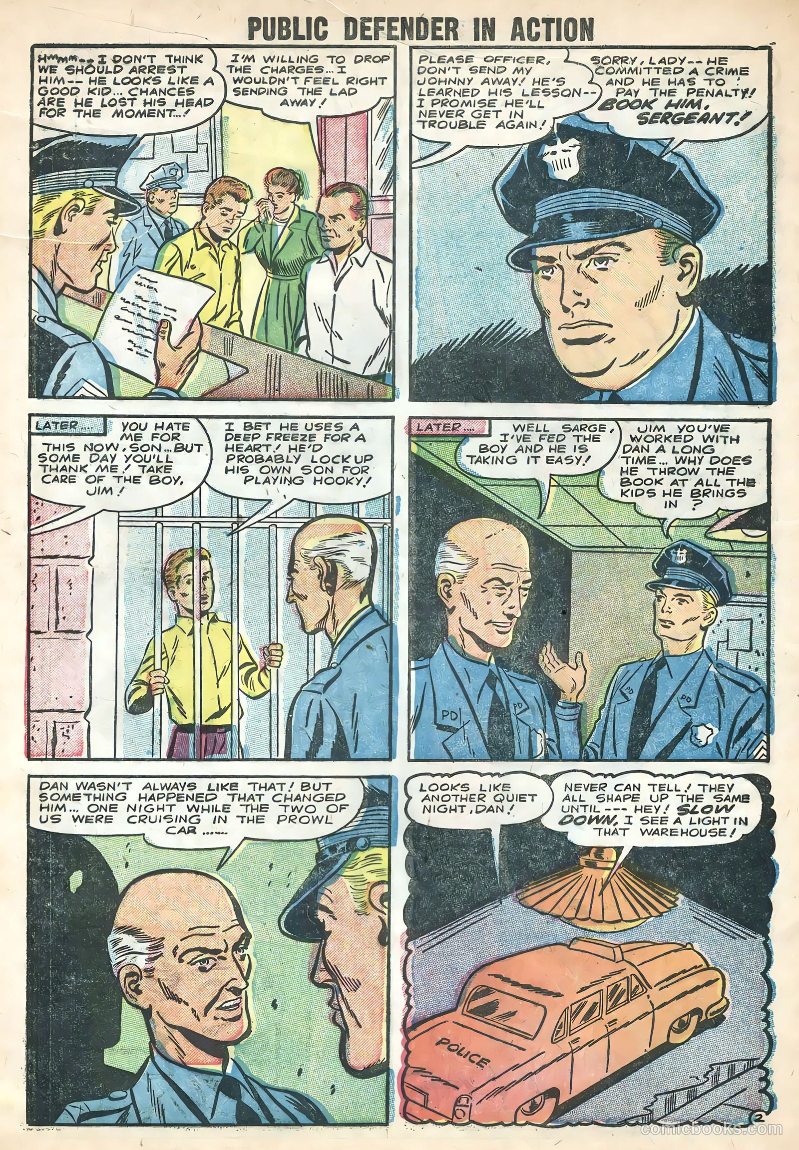 Public Defender in Action #8 (1956) — page 32 of 36