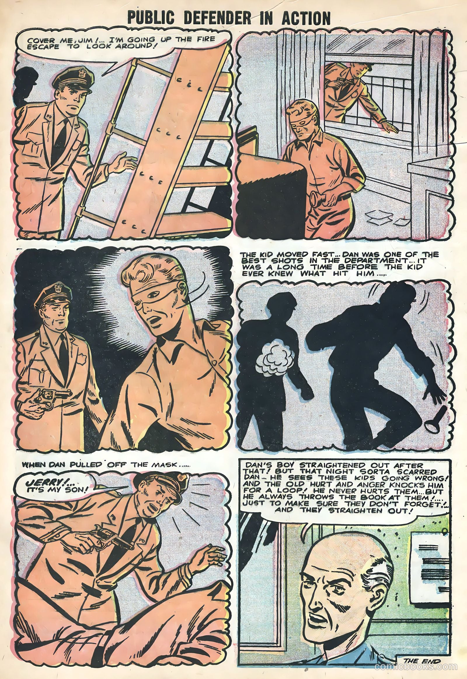 Public Defender in Action #8 (1956) — page 33 of 36