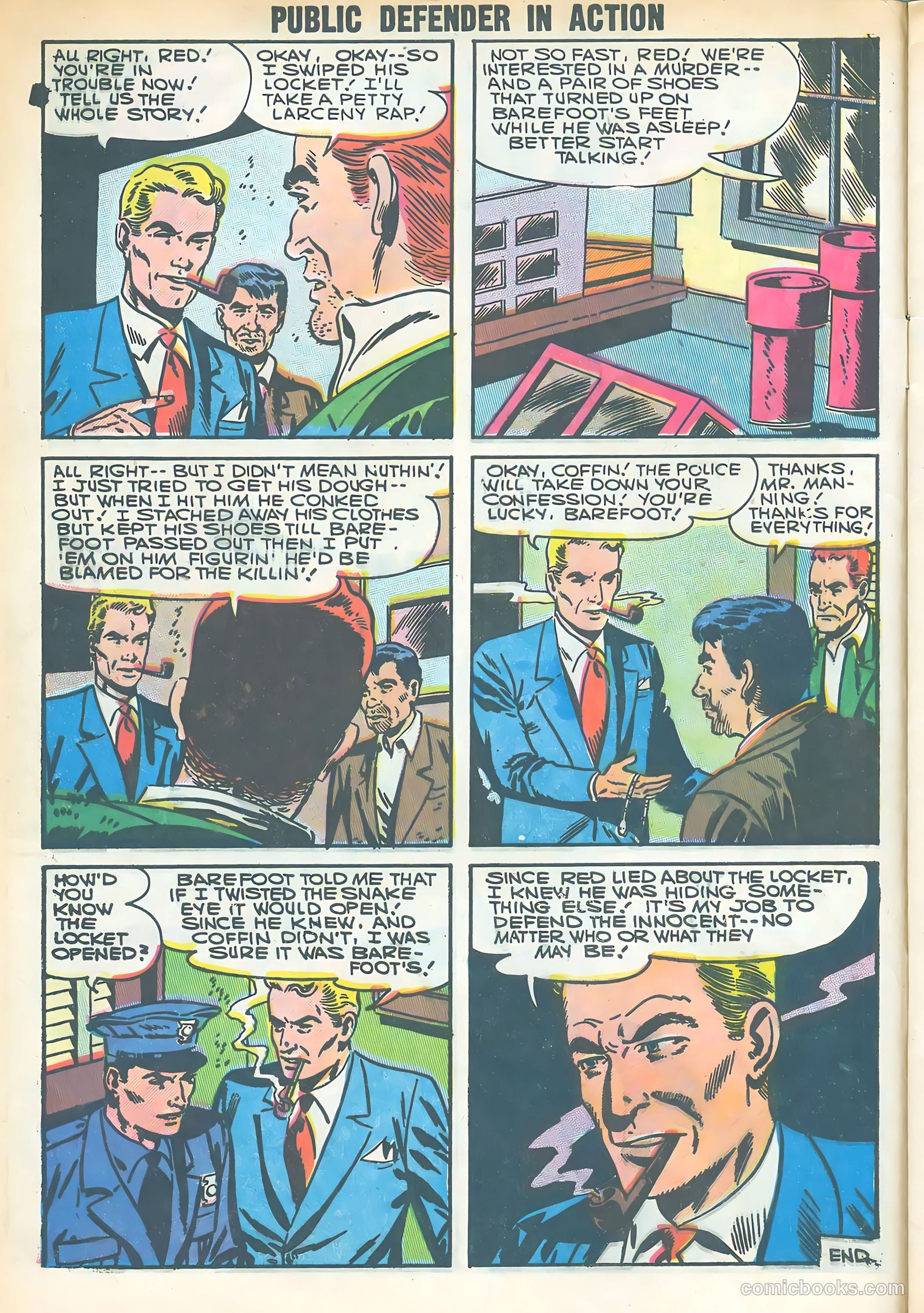 Public Defender in Action #9 (1957) — page 8 of 36