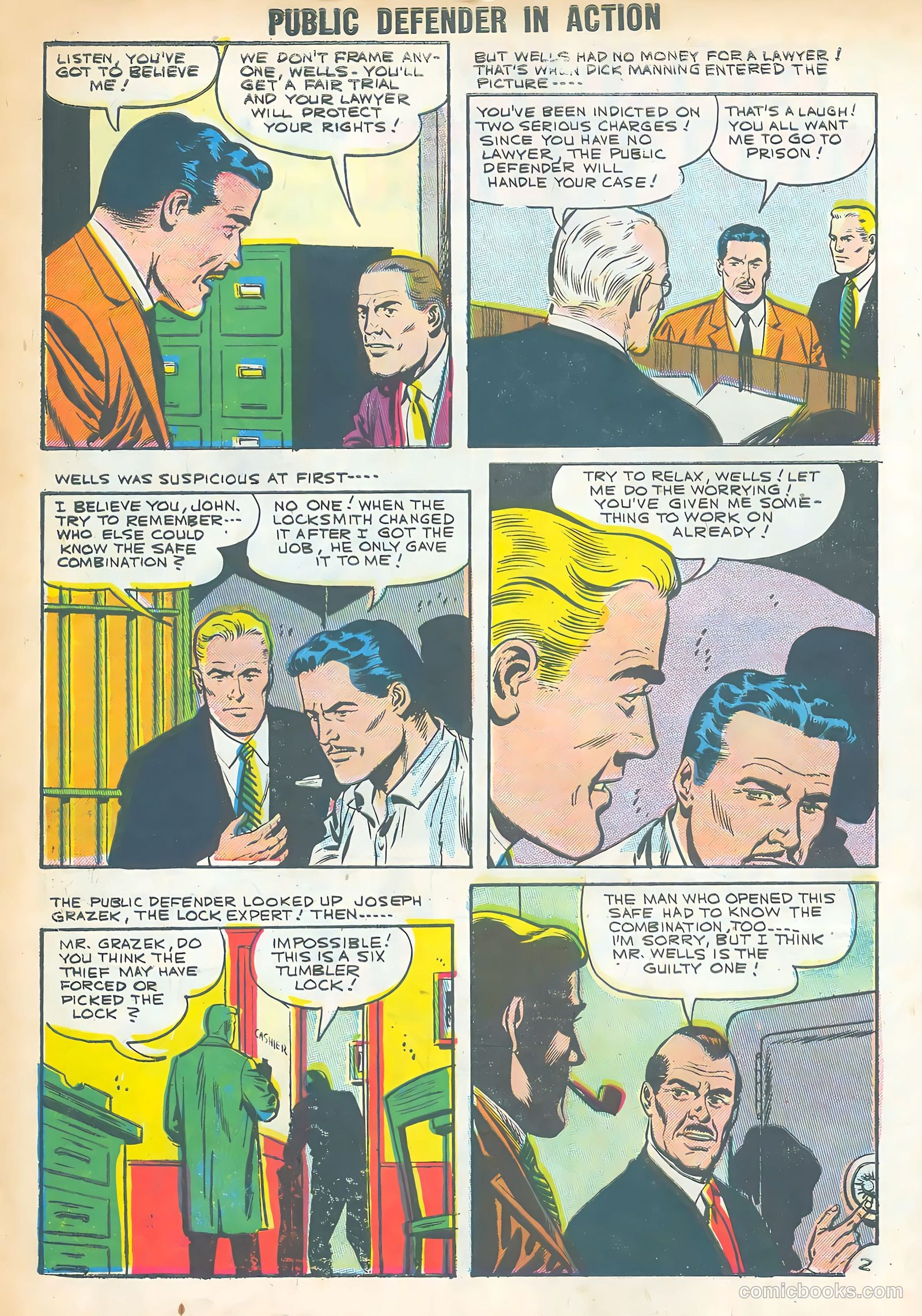 Public Defender in Action #9 (1957) — page 10 of 36