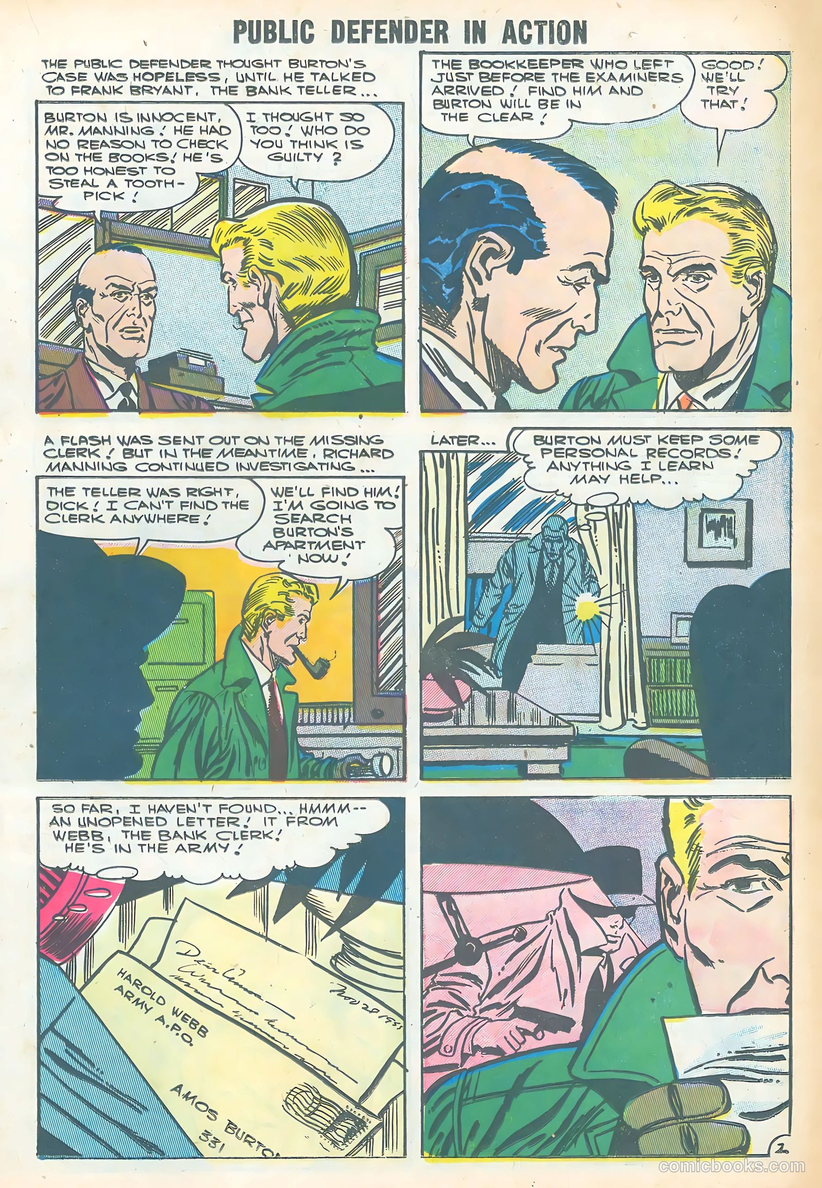 Public Defender in Action #9 (1957) — page 19 of 36