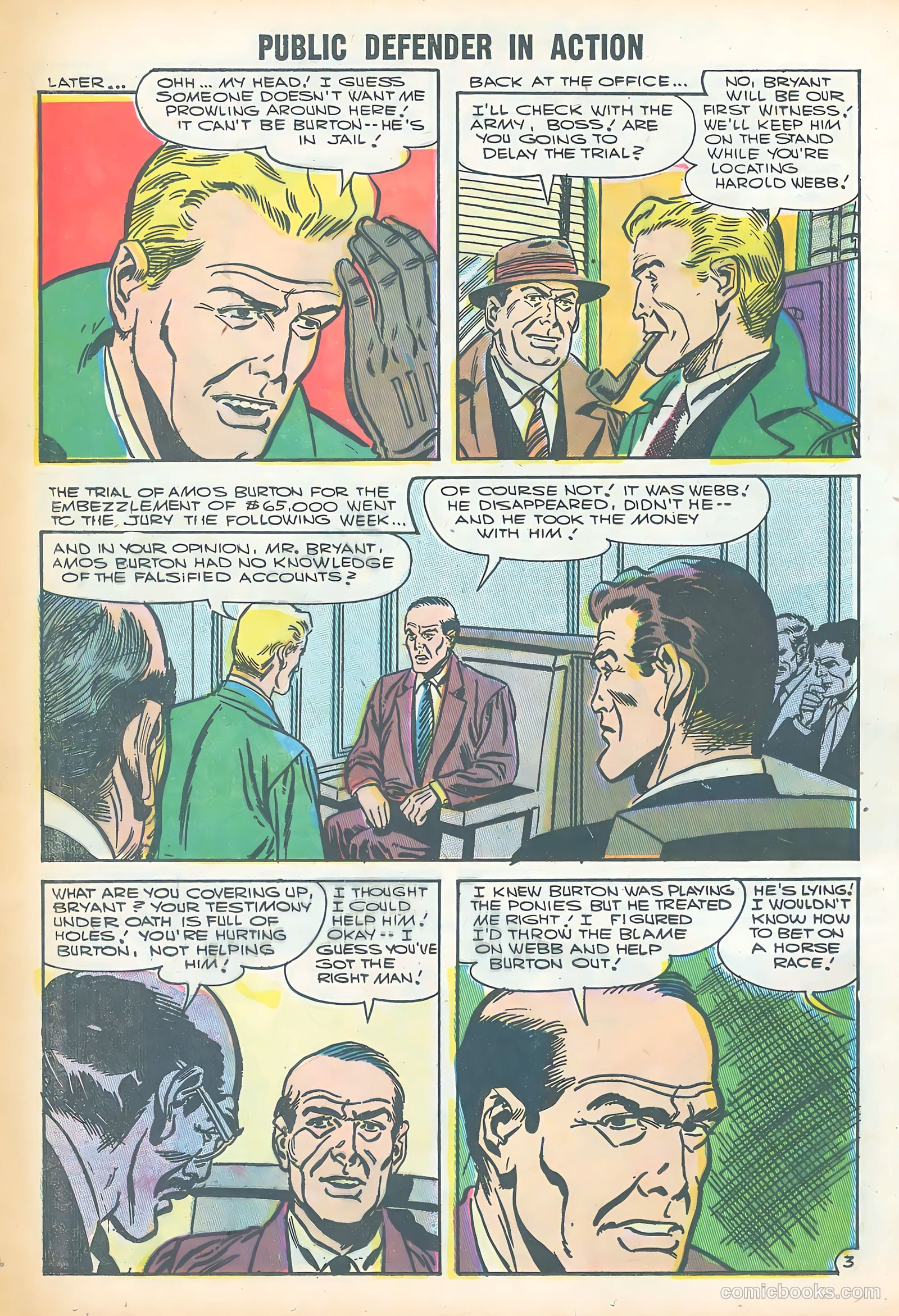Public Defender in Action #9 (1957) — page 20 of 36