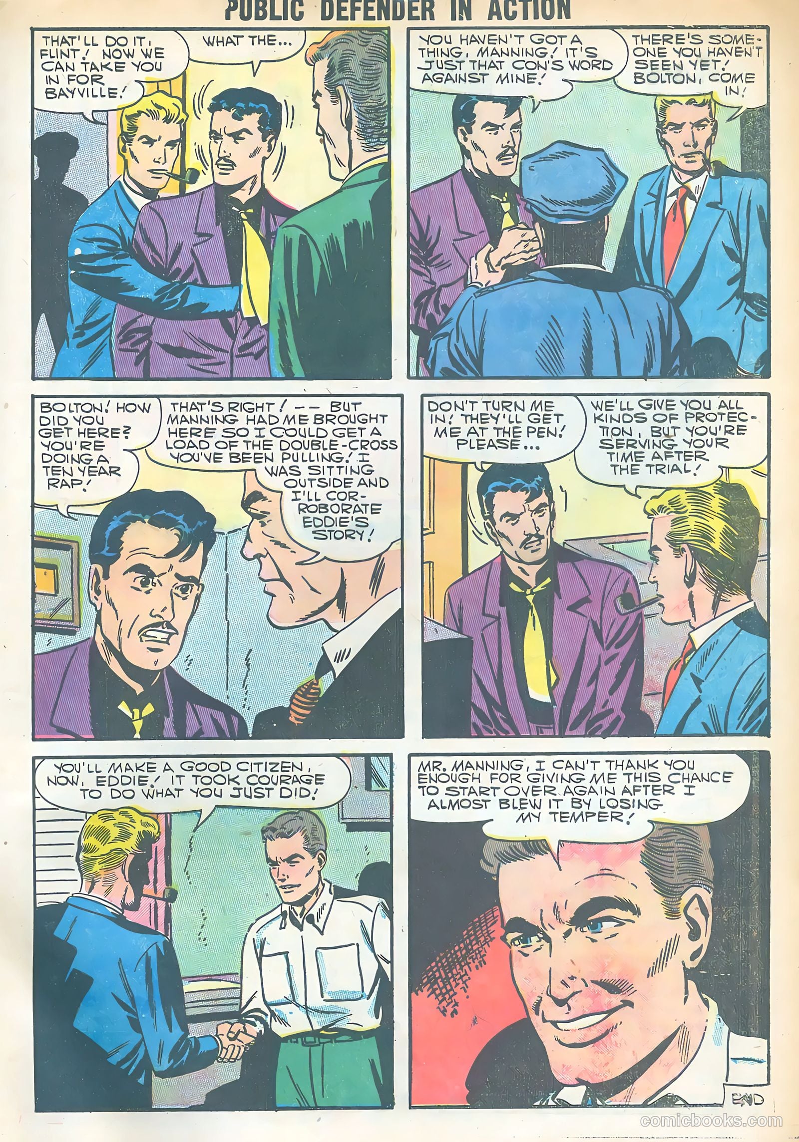 Public Defender in Action #9 (1957) — page 33 of 36
