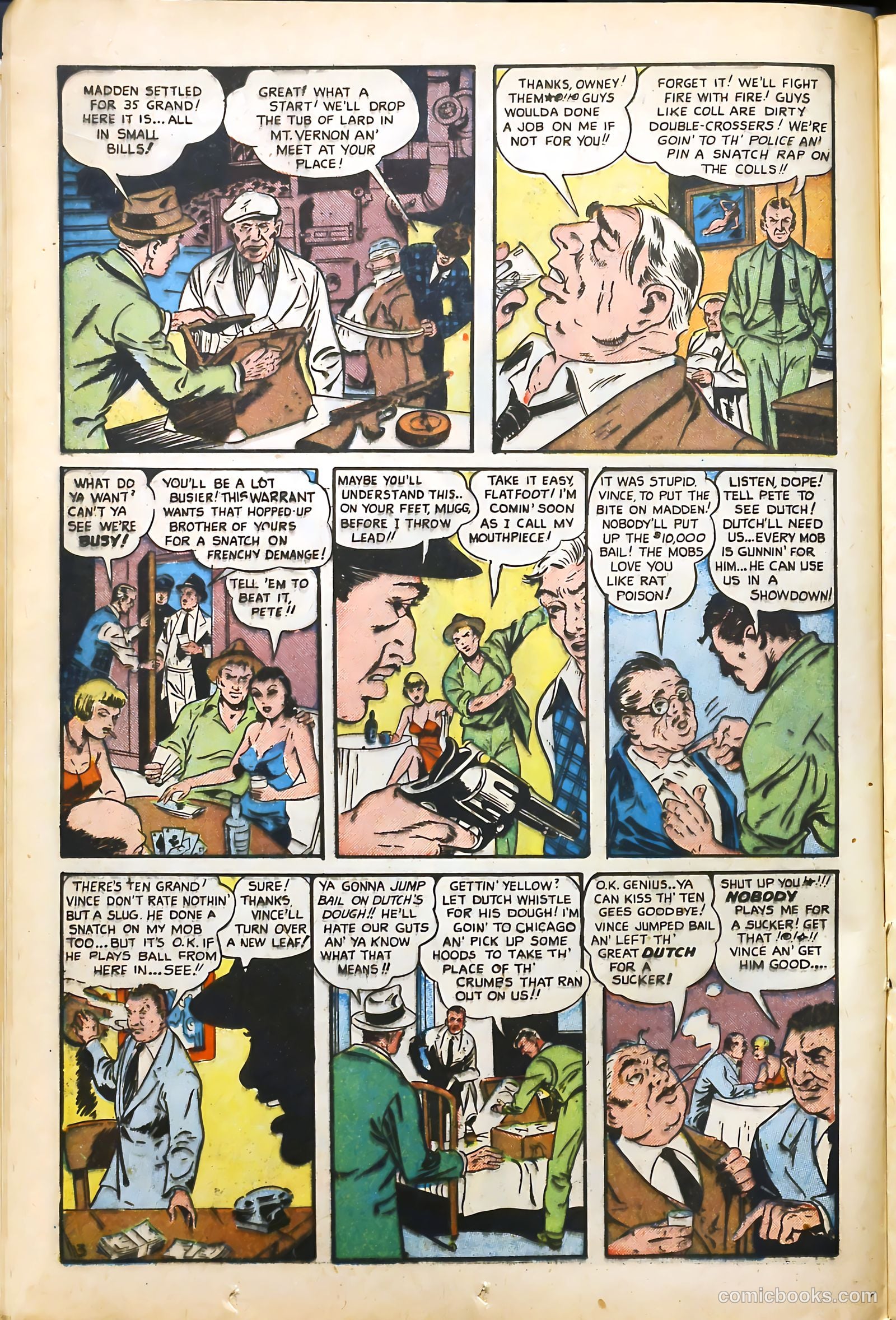 Public Enemies #1 (1948) — page 18 of 52