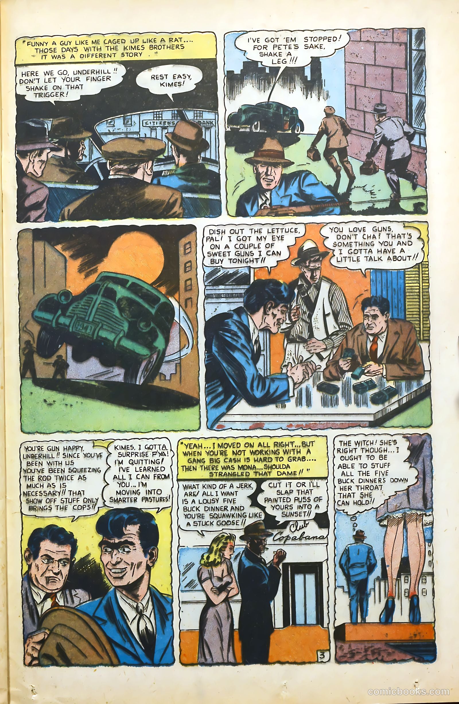 Public Enemies #1 (1948) — page 35 of 52