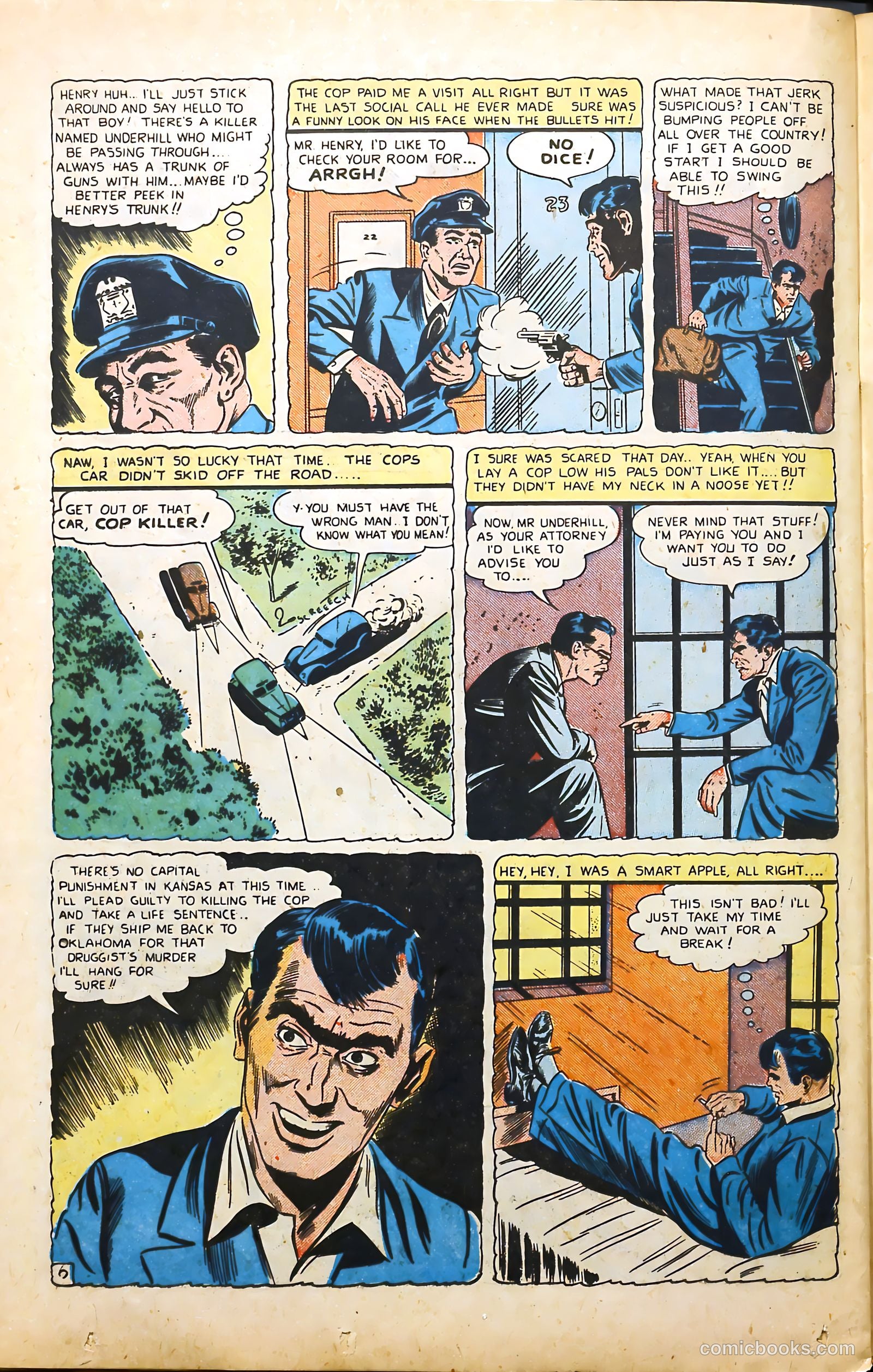 Public Enemies #1 (1948) — page 38 of 52
