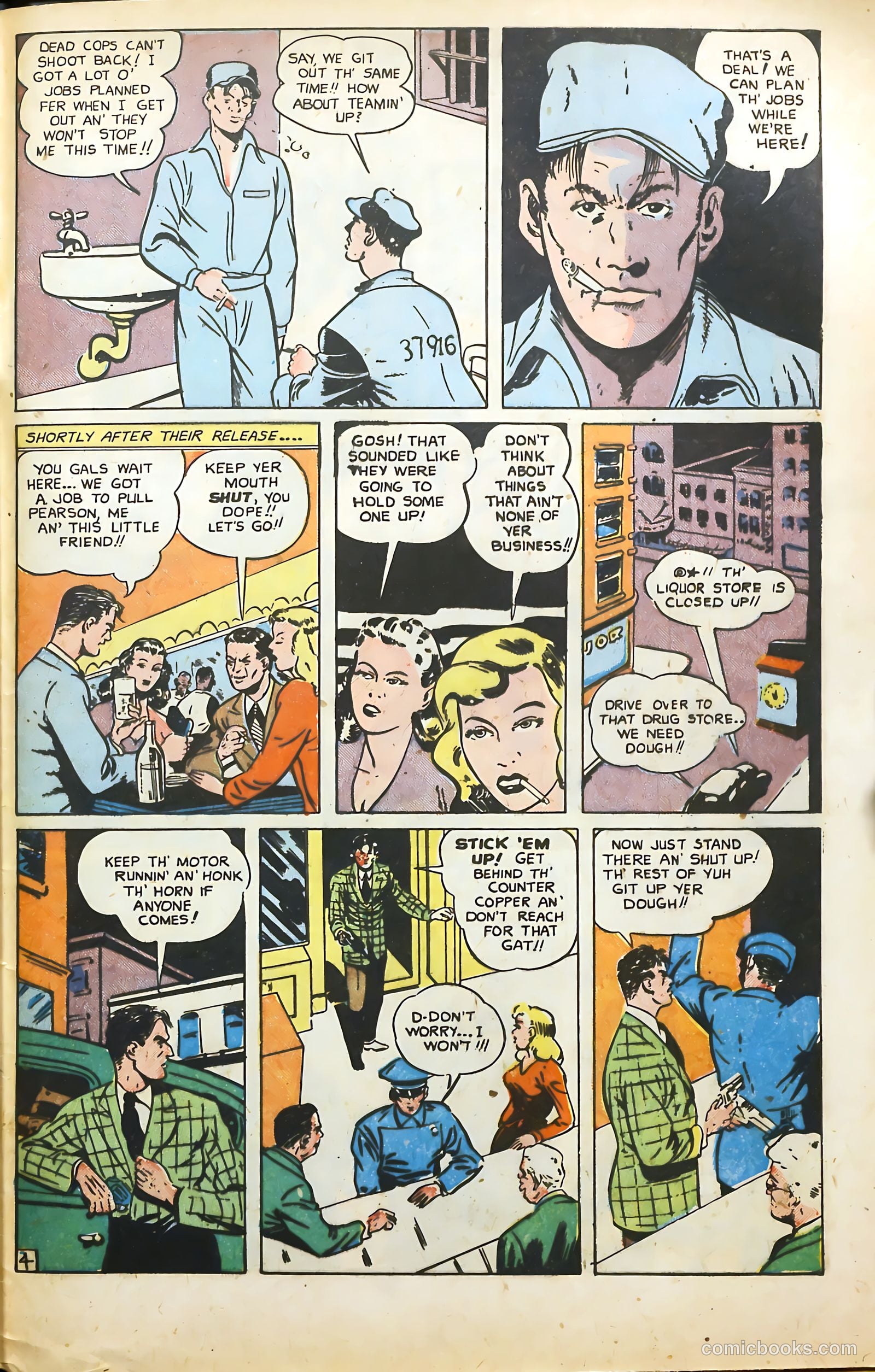 Public Enemies #1 (1948) — page 45 of 52