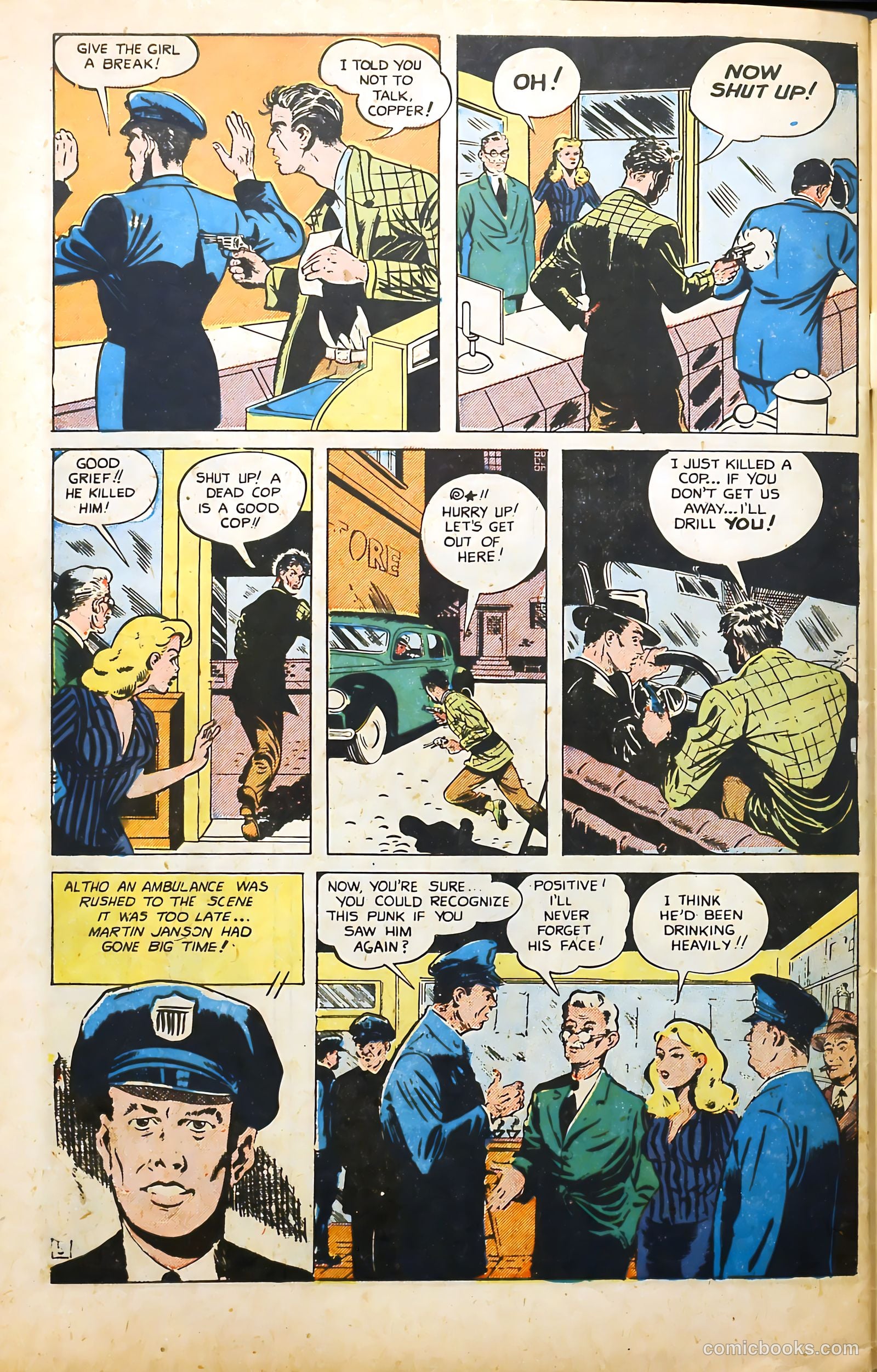 Public Enemies #1 (1948) — page 46 of 52