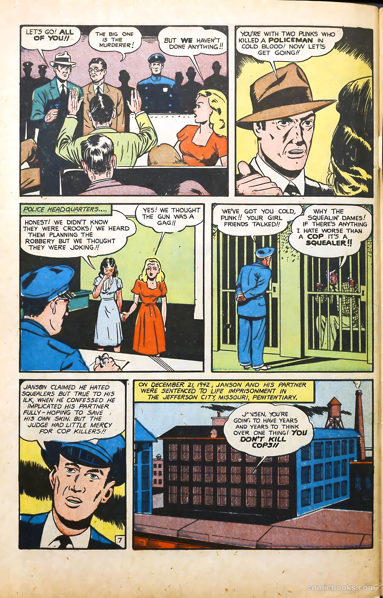 Public Enemies #1 (1948) — page 48 of 52