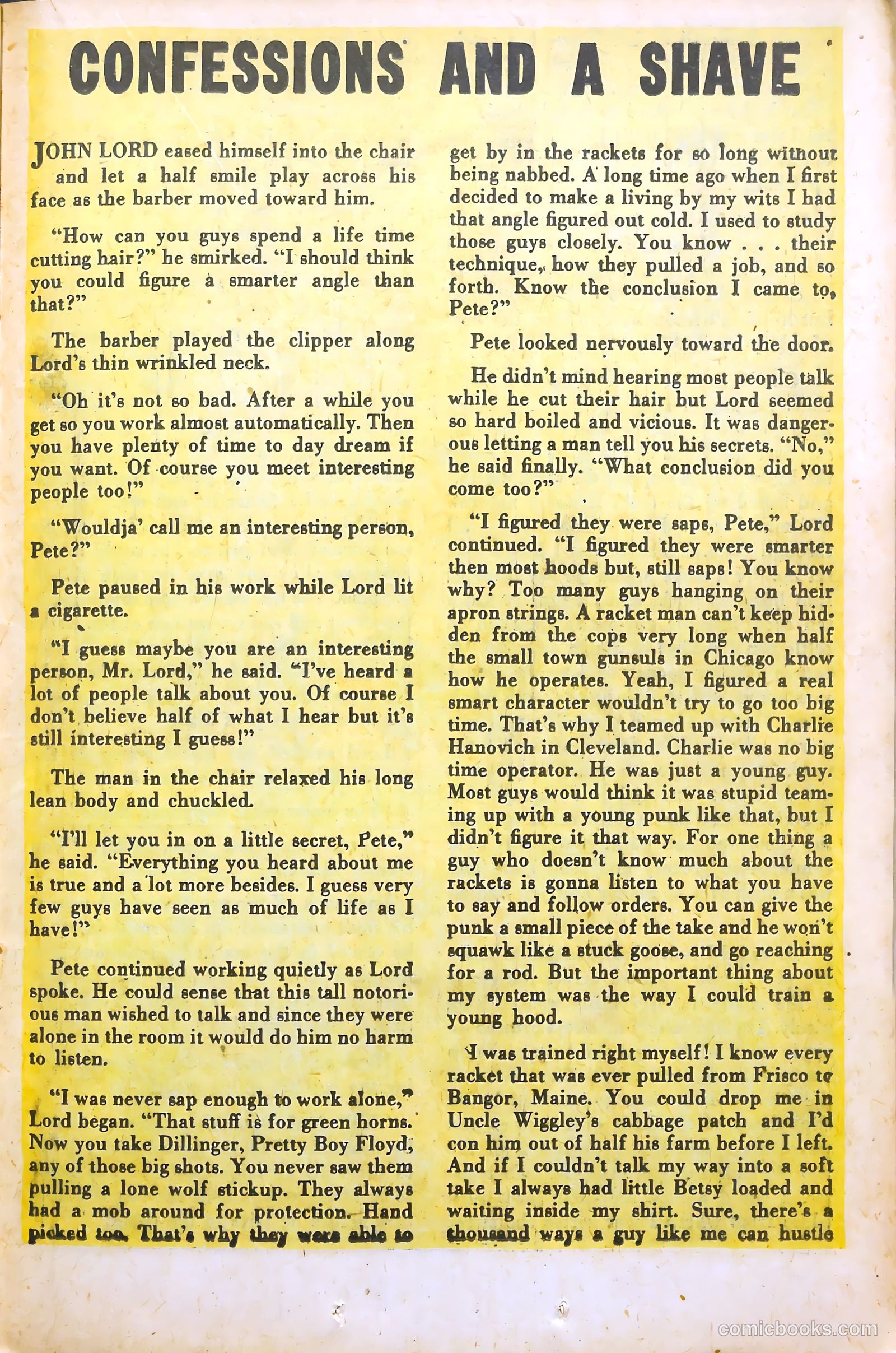 Public Enemies #2 (1948) — page 31 of 52
