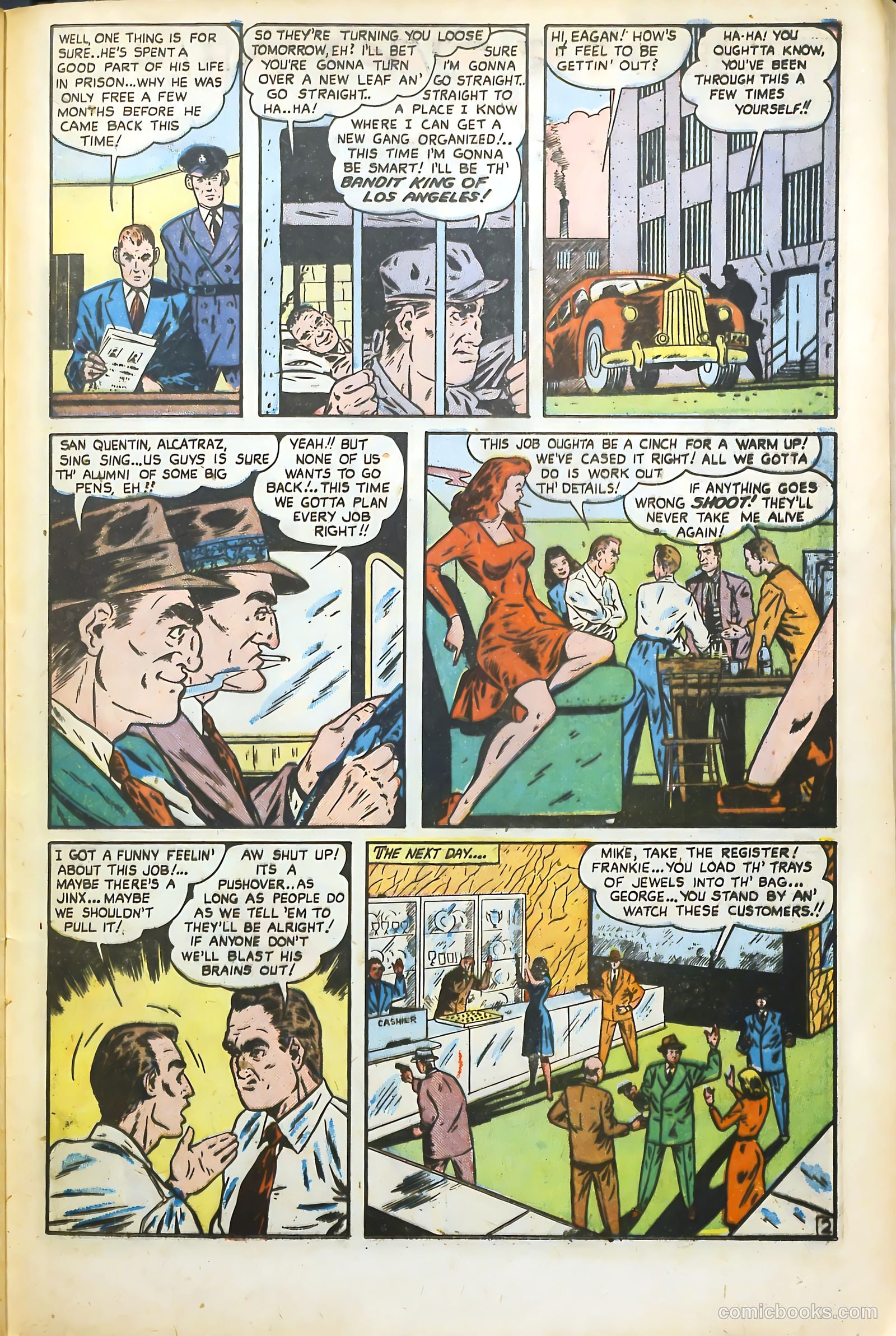 Public Enemies #2 (1948) — page 35 of 52