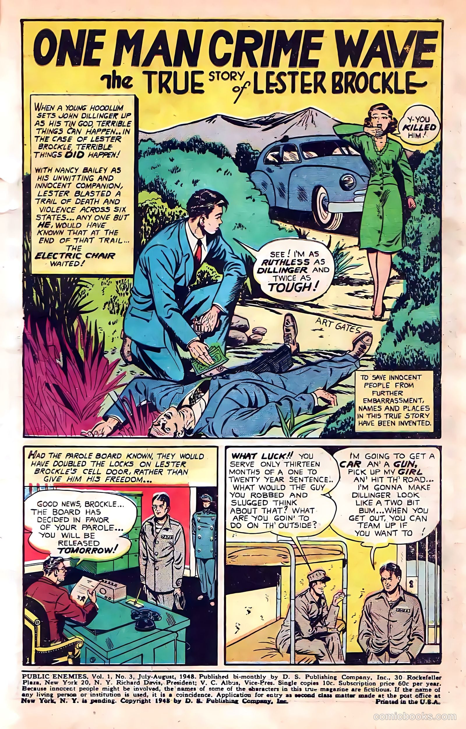 Public Enemies #3 (1948) — page 3 of 52