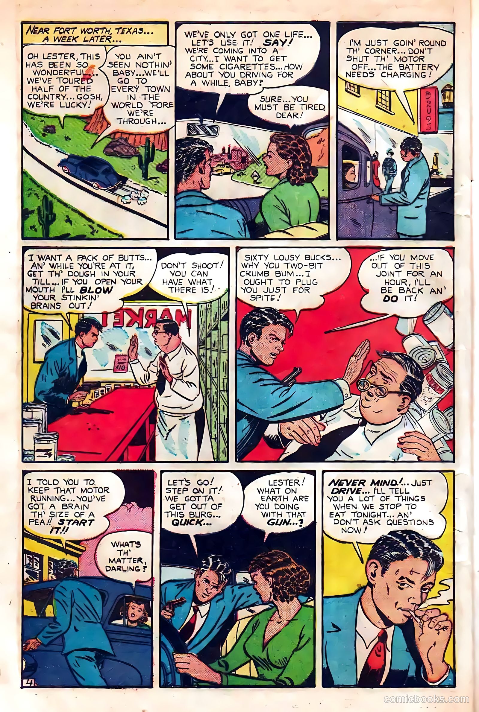 Public Enemies #3 (1948) — page 6 of 52