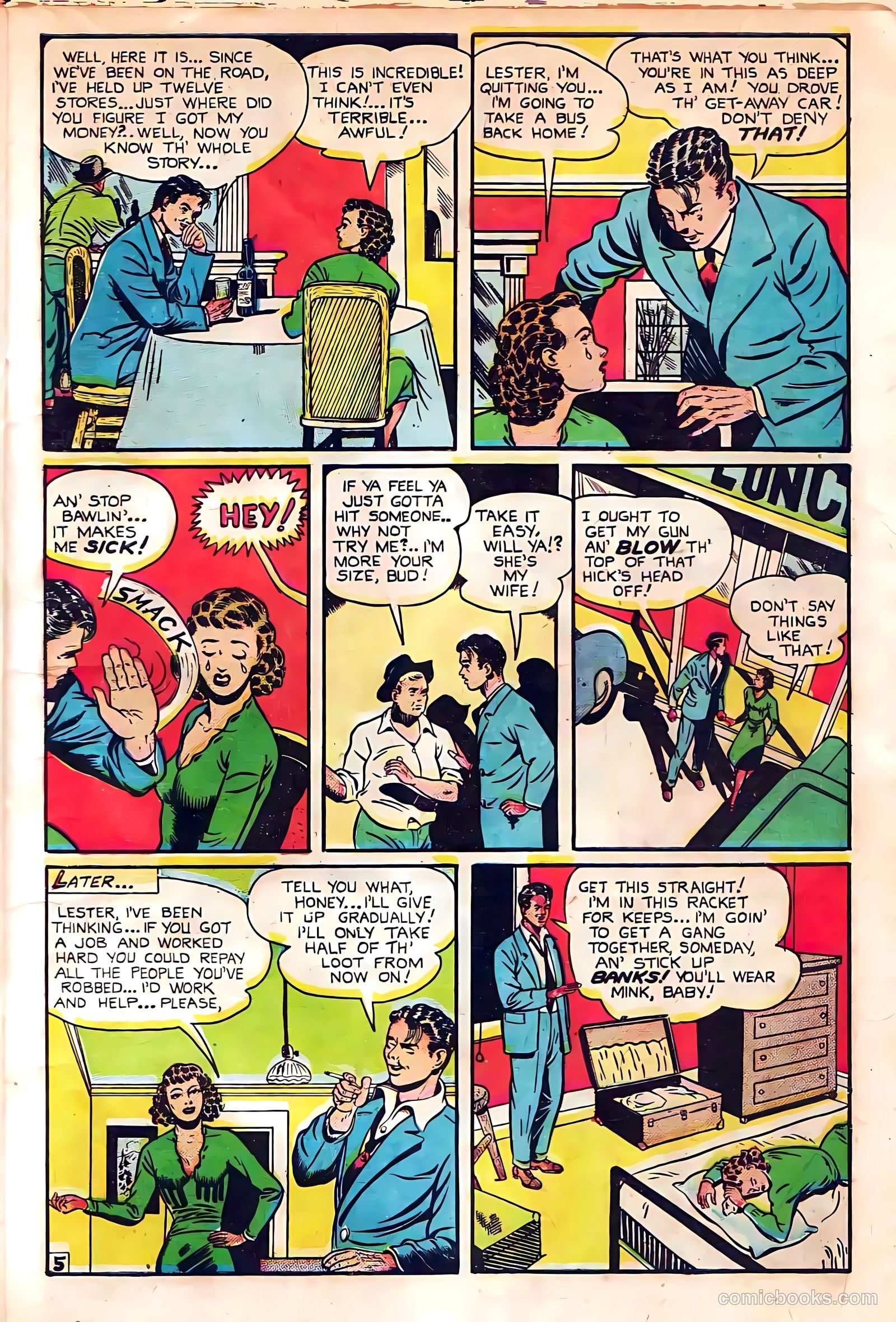 Public Enemies #3 (1948) — page 7 of 52