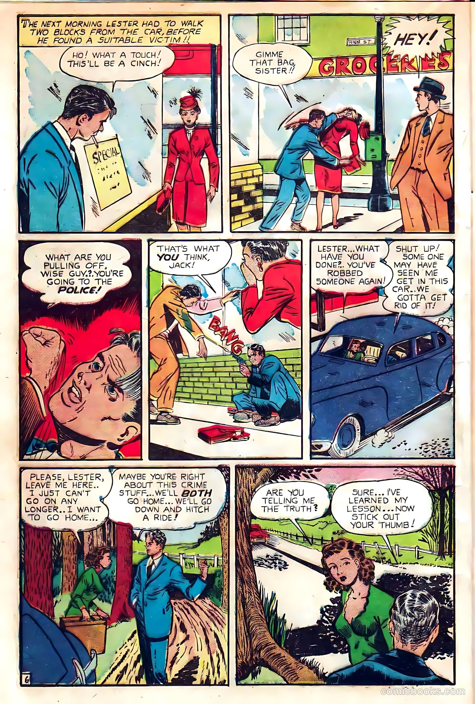 Public Enemies #3 (1948) — page 8 of 52