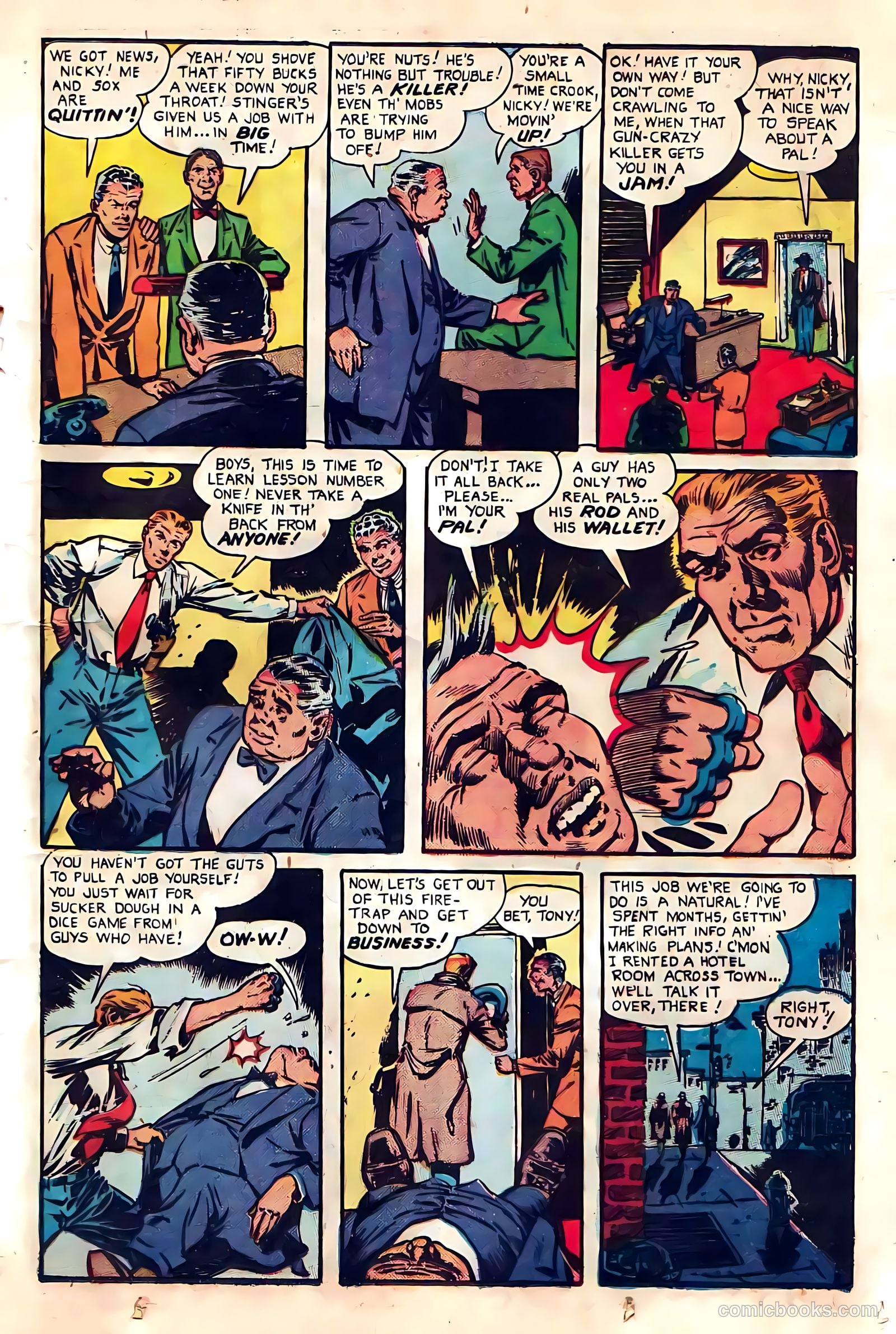 Public Enemies #3 (1948) — page 23 of 52