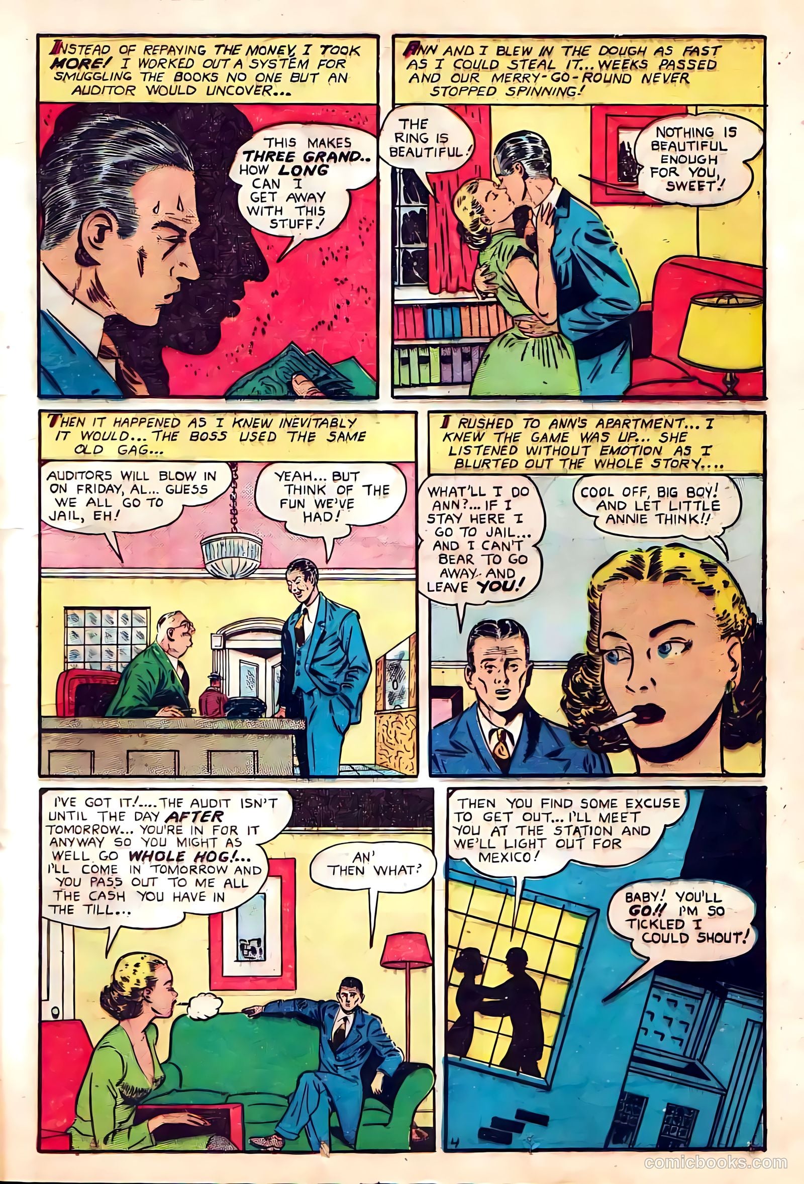 Public Enemies #3 (1948) — page 33 of 52