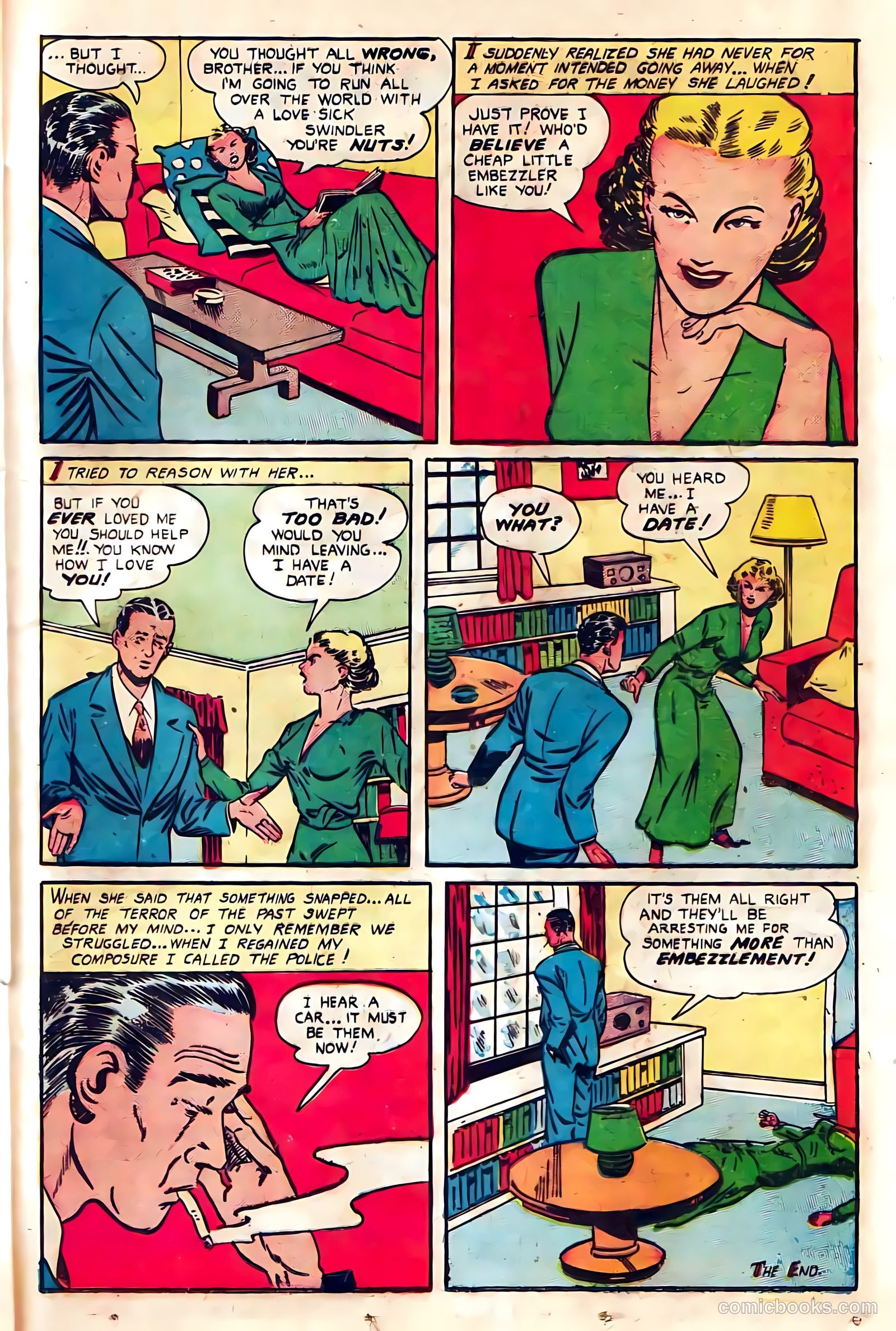 Public Enemies #3 (1948) — page 35 of 52