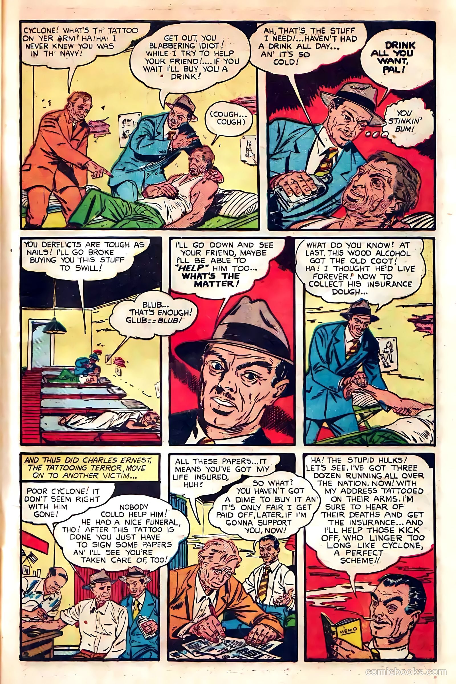 Public Enemies #3 (1948) — page 47 of 52