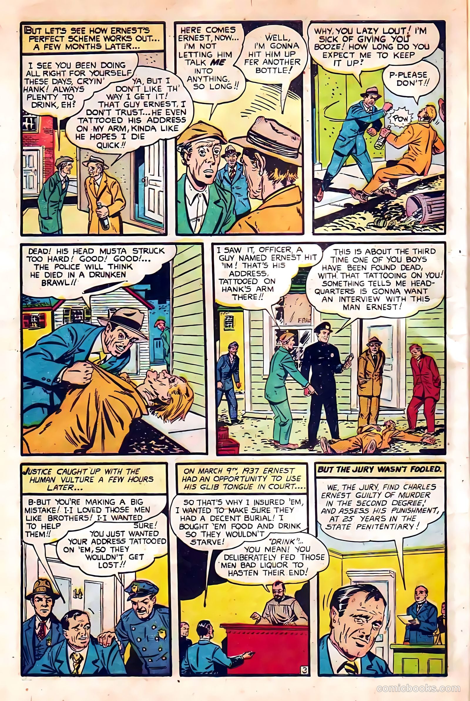 Public Enemies #3 (1948) — page 48 of 52