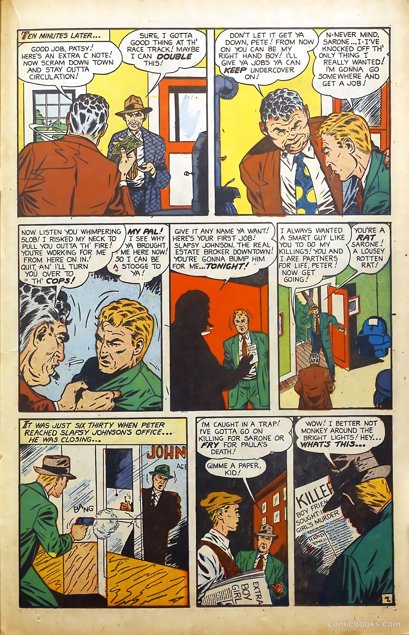 Public Enemies #4 (1948) — page 31 of 53
