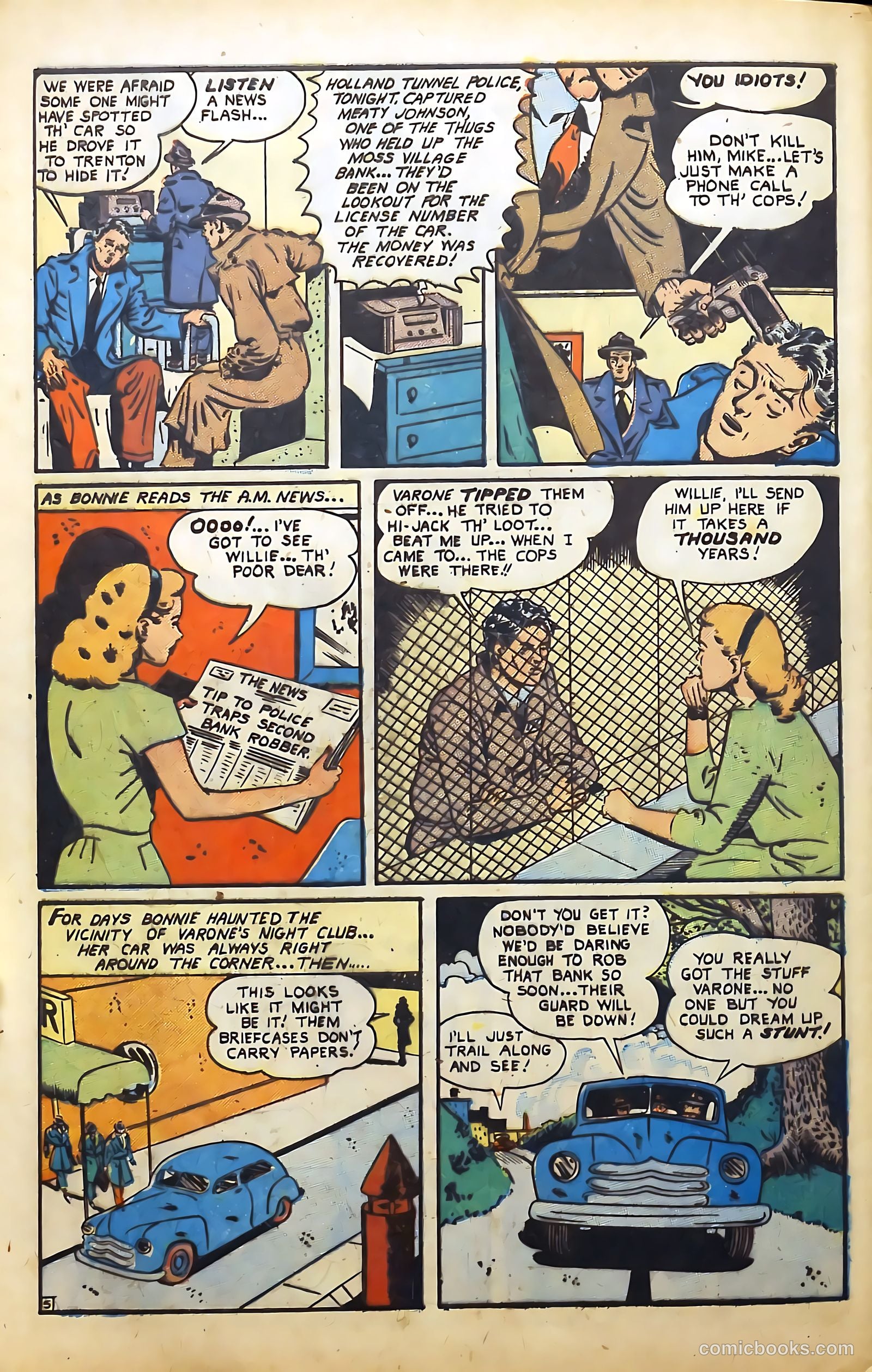 Public Enemies #4 (1948) — page 40 of 53