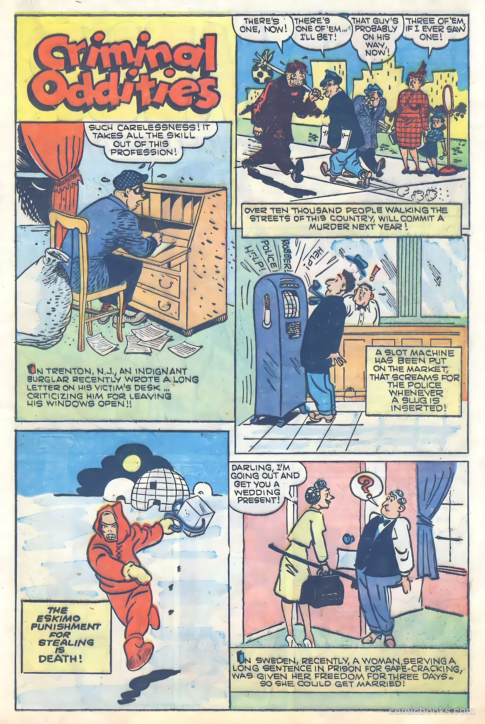 Public Enemies #5 (1948) — page 35 of 52