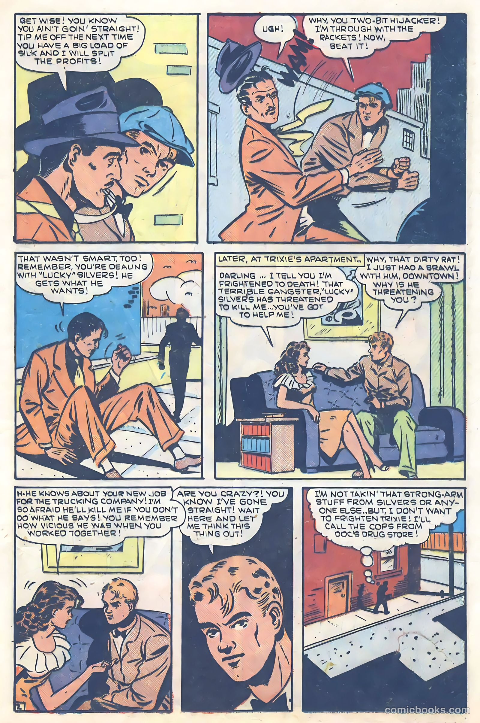 Public Enemies #5 (1948) — page 37 of 52
