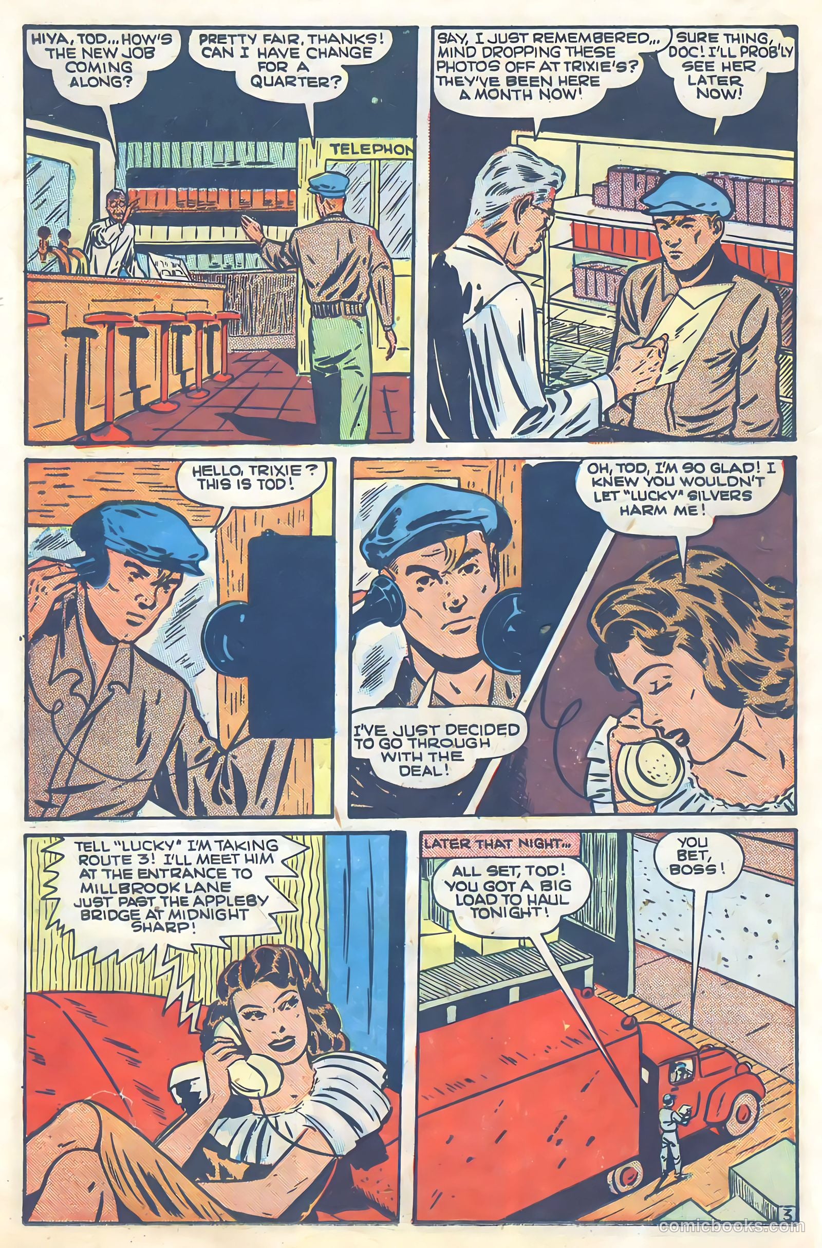 Public Enemies #5 (1948) — page 38 of 52