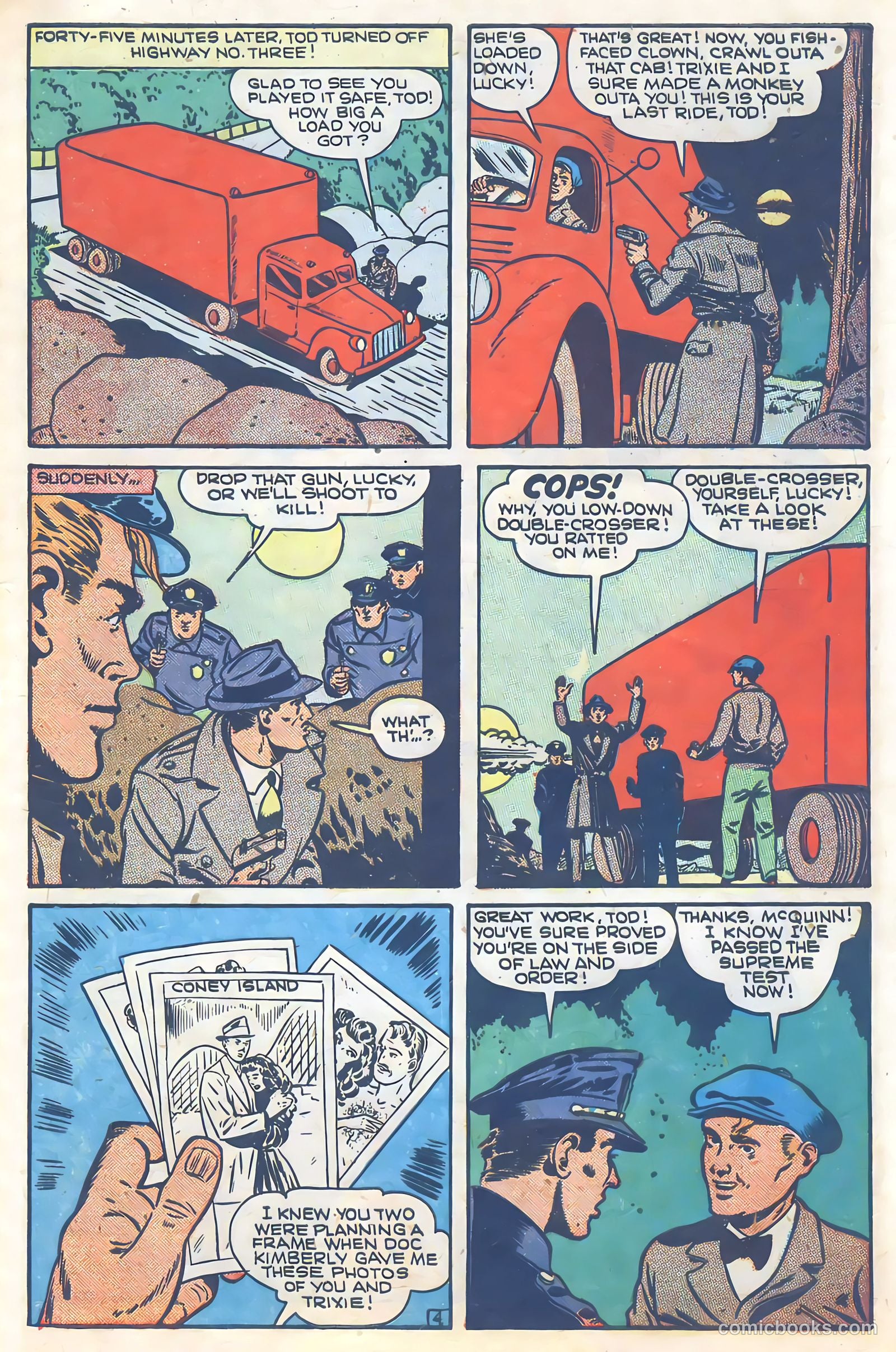 Public Enemies #5 (1948) — page 39 of 52