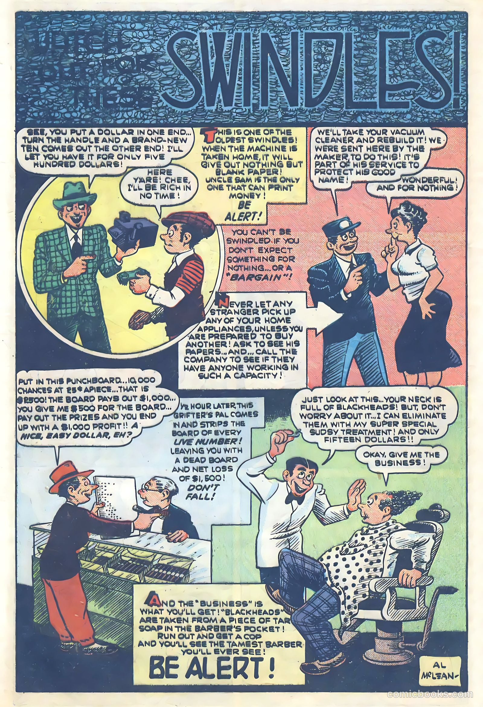 Public Enemies #5 (1948) — page 40 of 52